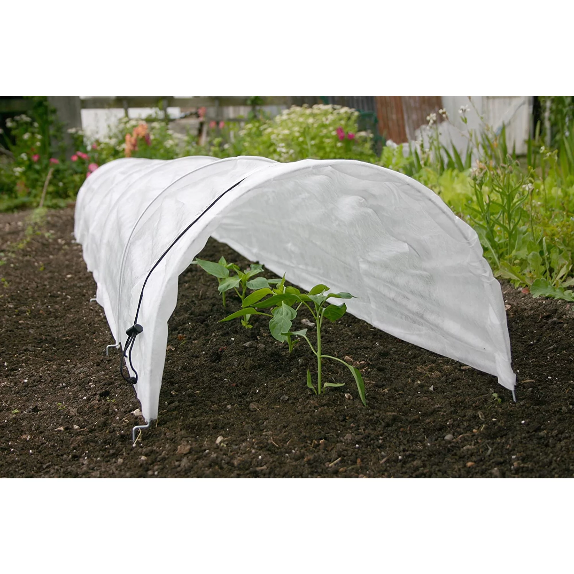 Tierra Garden (#50-5060) Haxnicks Giant Easy Fleece Tunnel Cloche, Standard