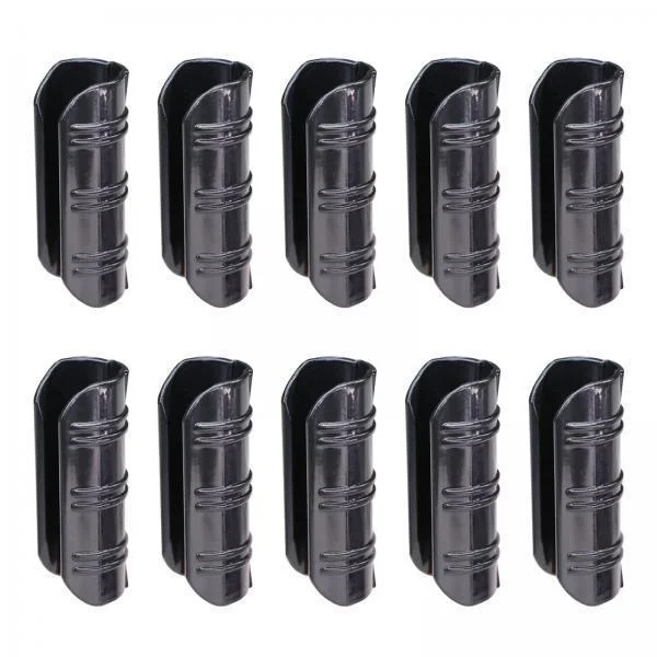 figatia 6x10 Pieces Greenhouse Frame Pipe Tube Pipe Buckle for Garden Farm Round Tube