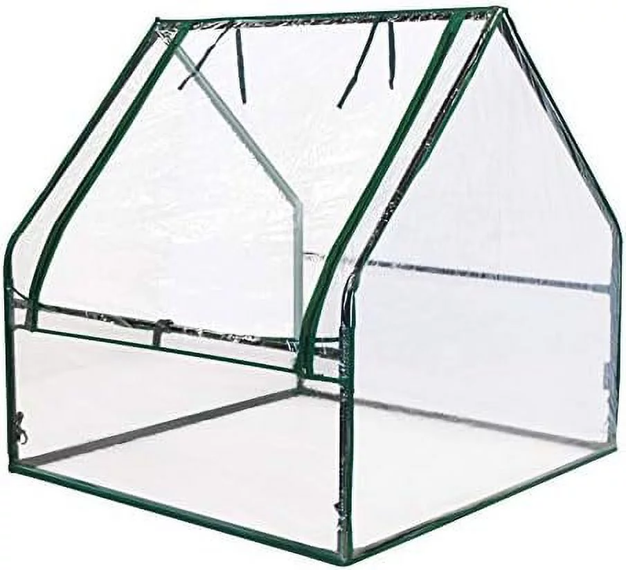 Mini Greenhouse Outdoor Plant Gardening Greenhouse Flower House (PVC, 3’L X 3’W X 3’H)