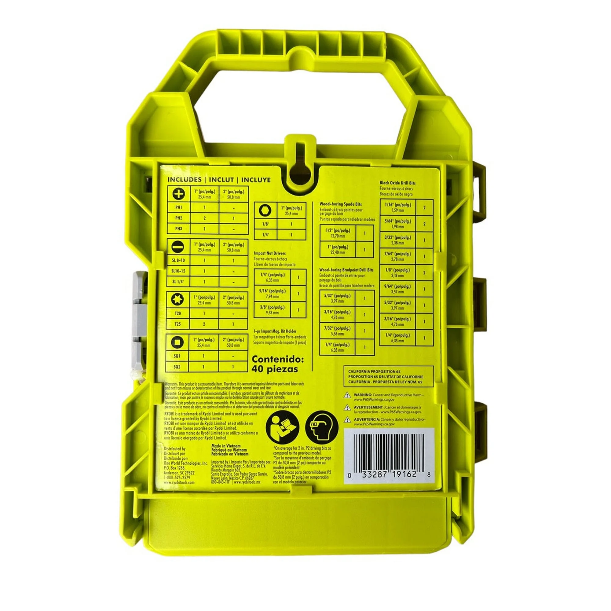 RYOBI Drill and Impact Drive Kit (40-Piece)