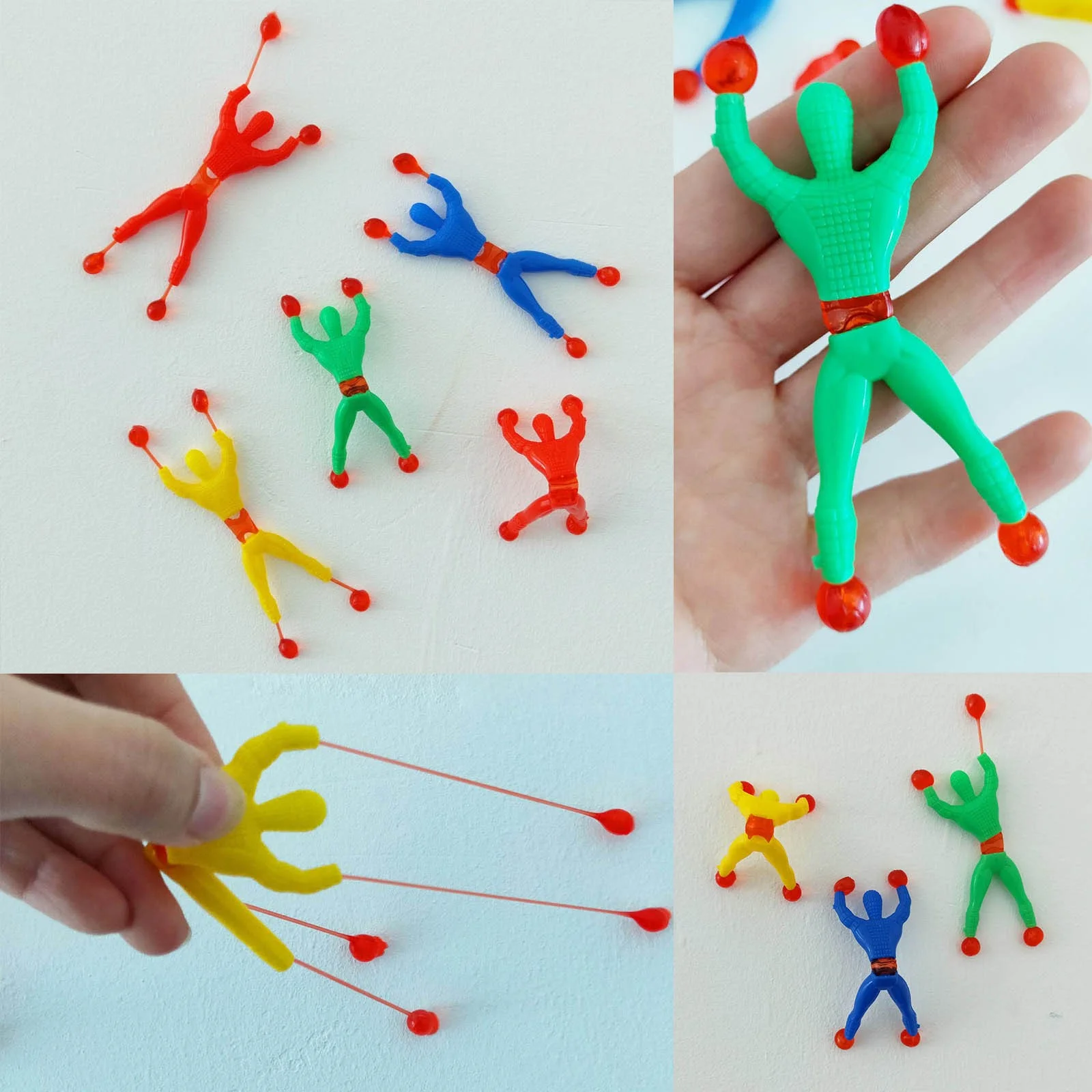 YHAIOGS Climbing TOys Sticky Creative Tricky TOys Novelty TOys Stretchy Sticky TOy for Party Kids 24 PCS