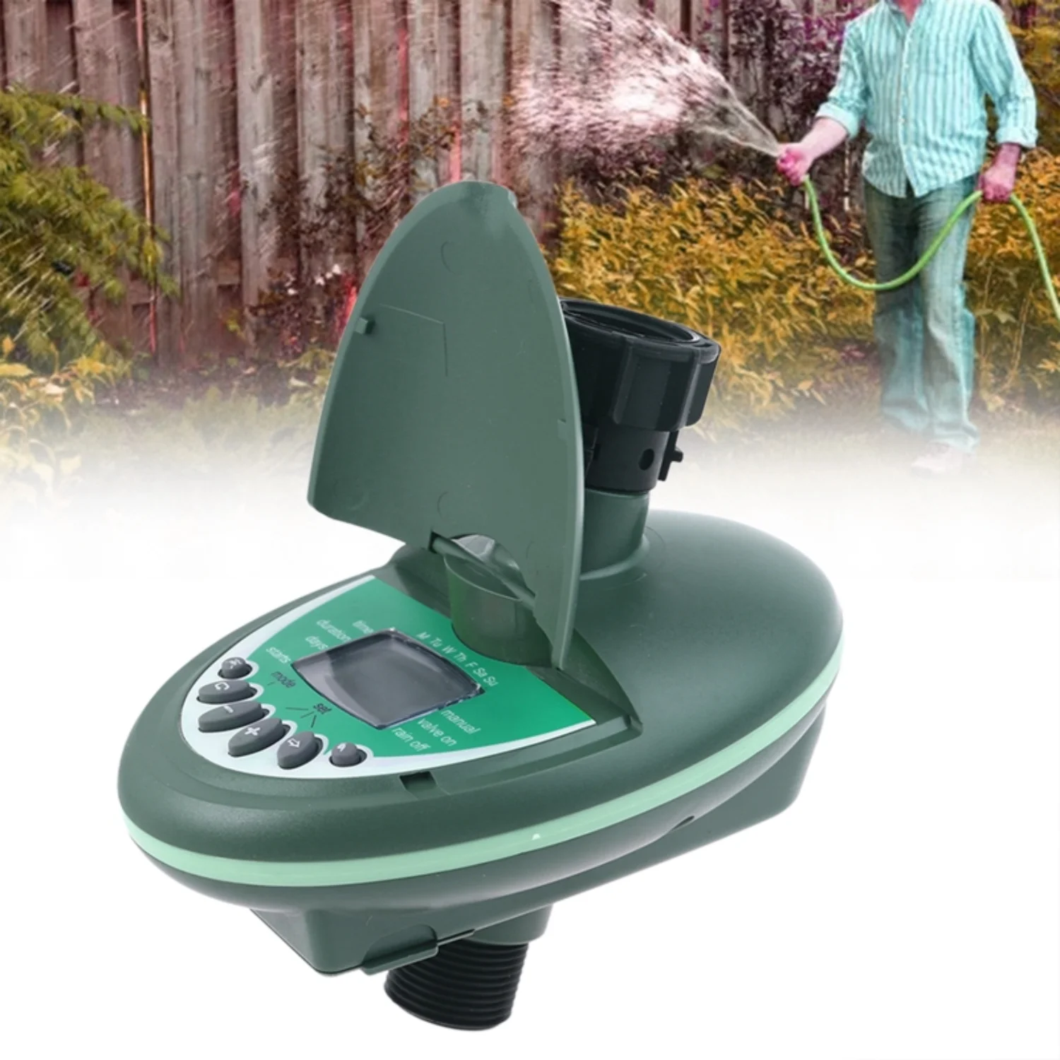 Automatic Electronic Garden Watering Timer Irrigation Controller  Gardening Sprinkler LCD Display Dropship