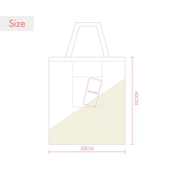 Saplings Injustice Small TV Happy Original Tote Canvas Bag Shopping Satchel Casual Handbag