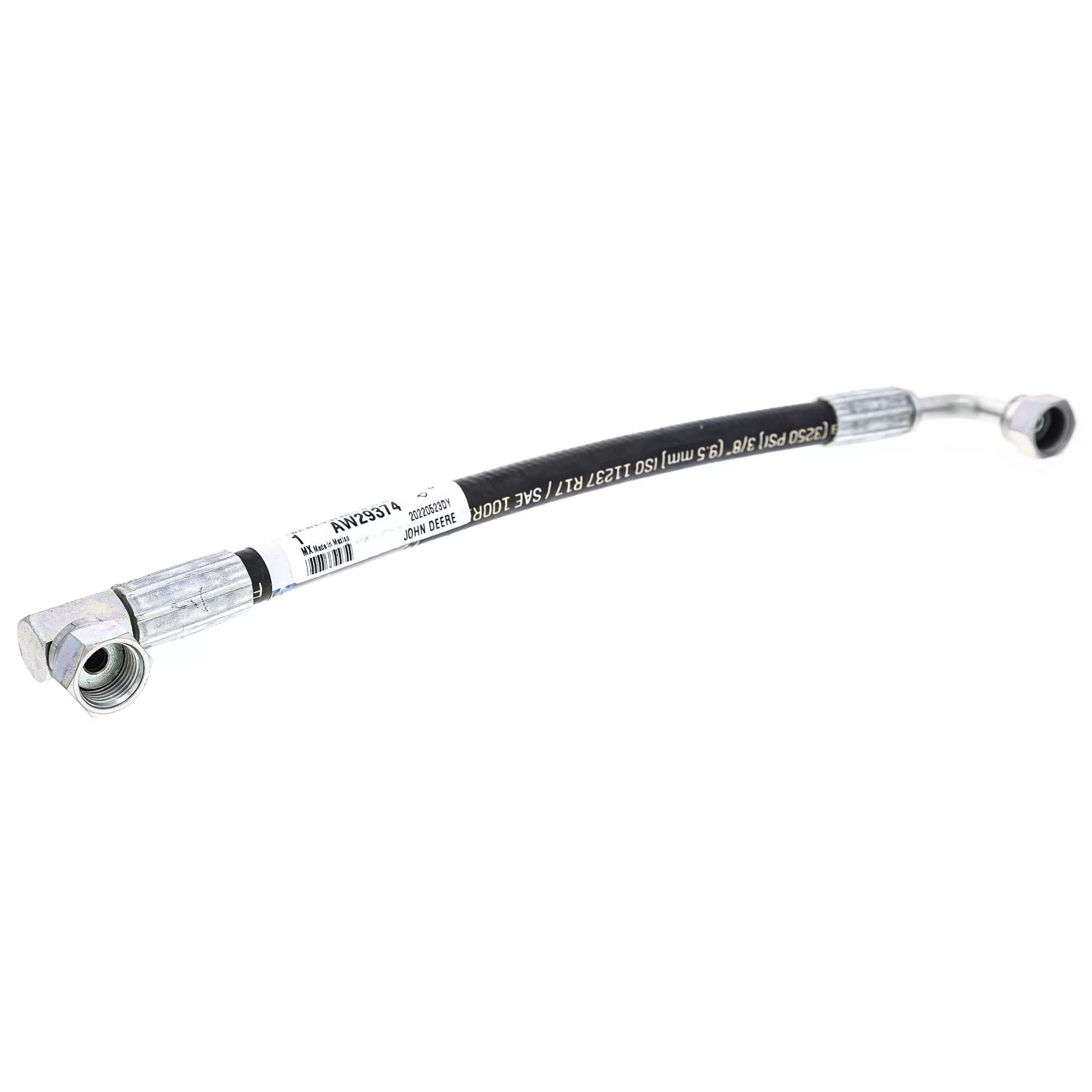 John Deere AW29374 Hydraulic Hose 200X 300 300X 400X 419 420 430 460 510 512