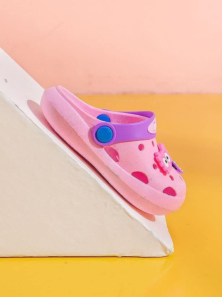 Kids Garden Shoes Swim Shoes Water Clogs Unisex-Toddler Pool Beach Garden Shower Summer Slides Slippers Flip Flops Jellies Girls Boys Slip-on