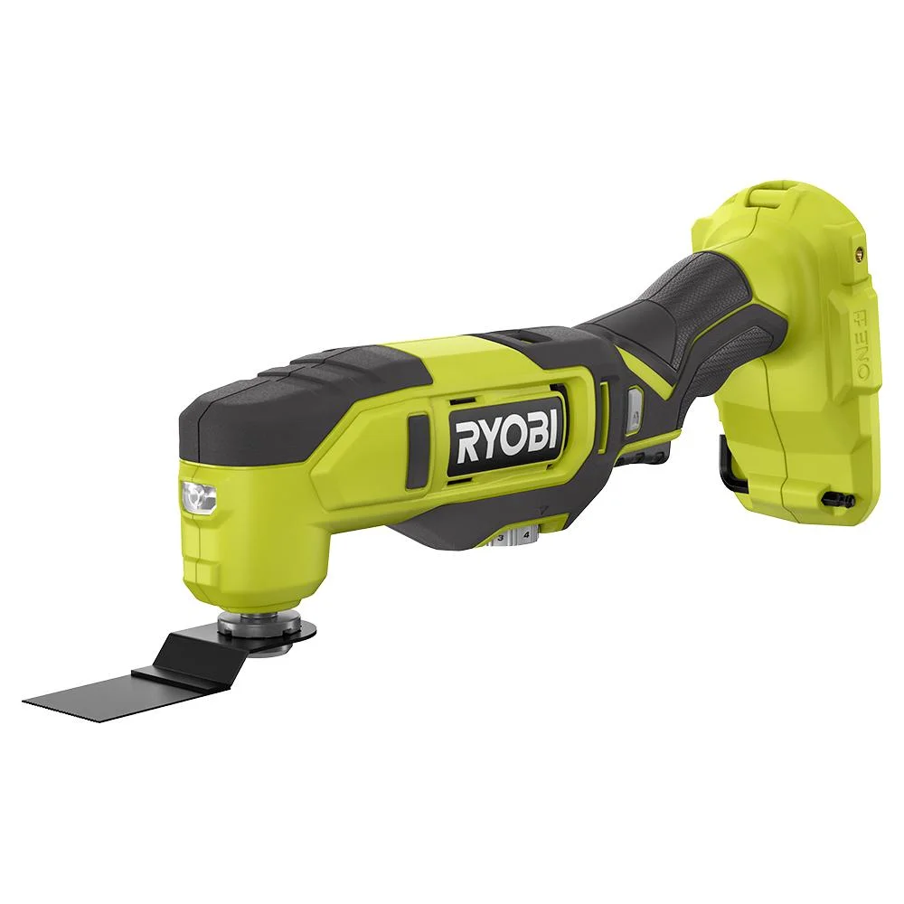 Ryobi 18-Volt Cordless Multi-Tool with 16-Piece Oscillating Multi-Tool Blade Accessory Set – PCL430 + A241601 (Bulk Packaged)