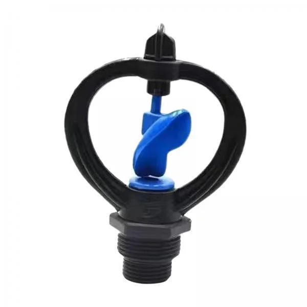 oshhnii 2x360 Degrees Lawn Irrigation Watering Sprinkler for Lawn Greenhouse Gardening B