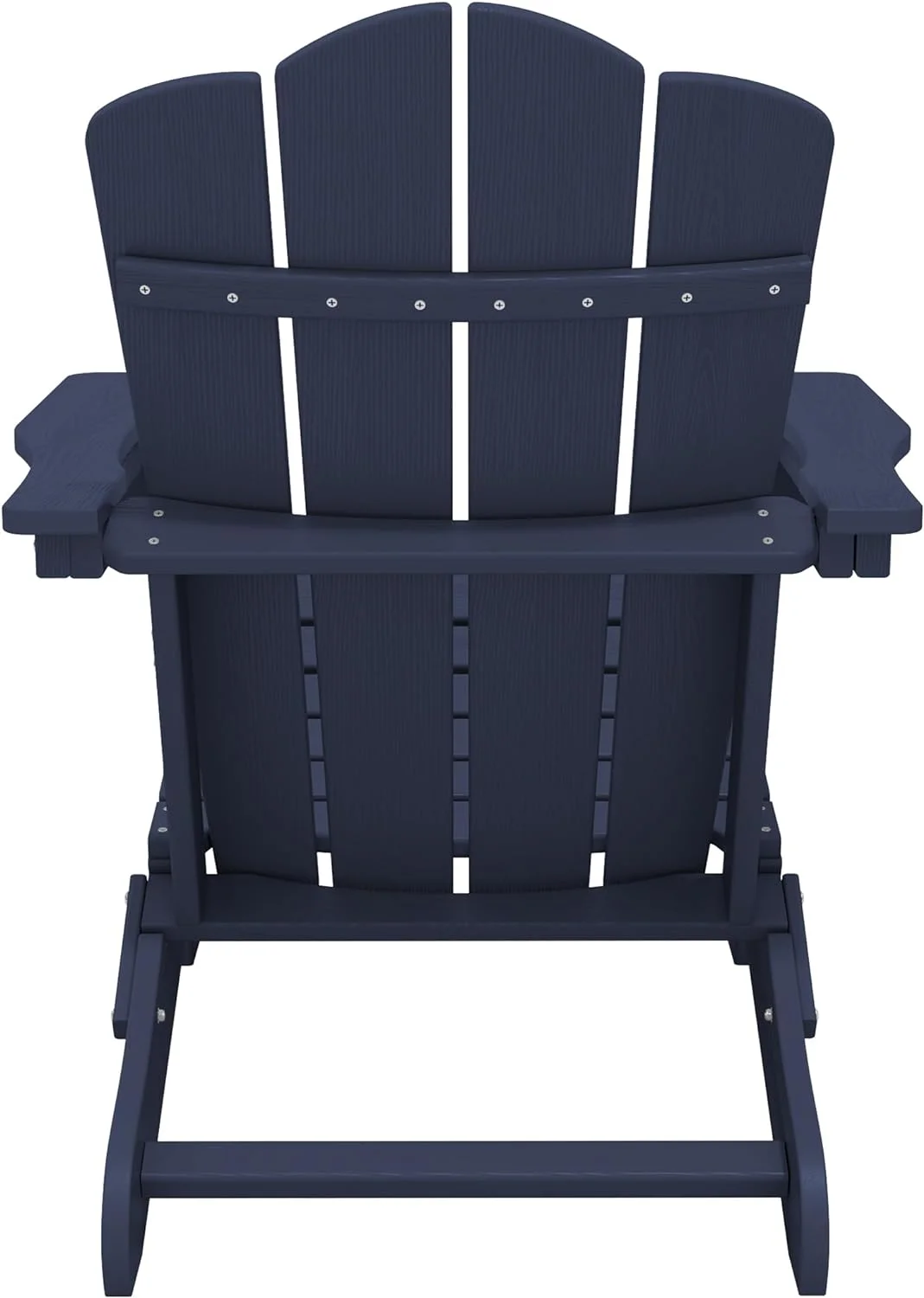 KINGYES Adirondack Chair, Folding Design, Navy