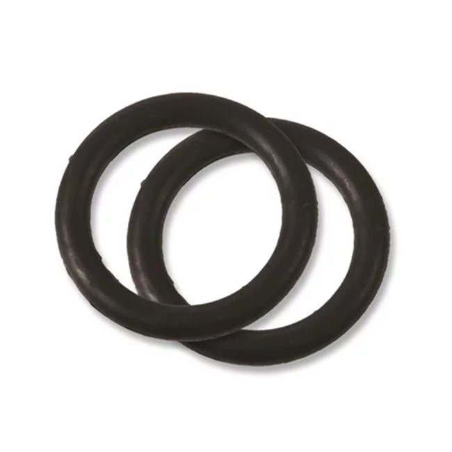 Jacks  Jacks Black Rubber Replacement Bands for Peacock Safety Stirrups - Black