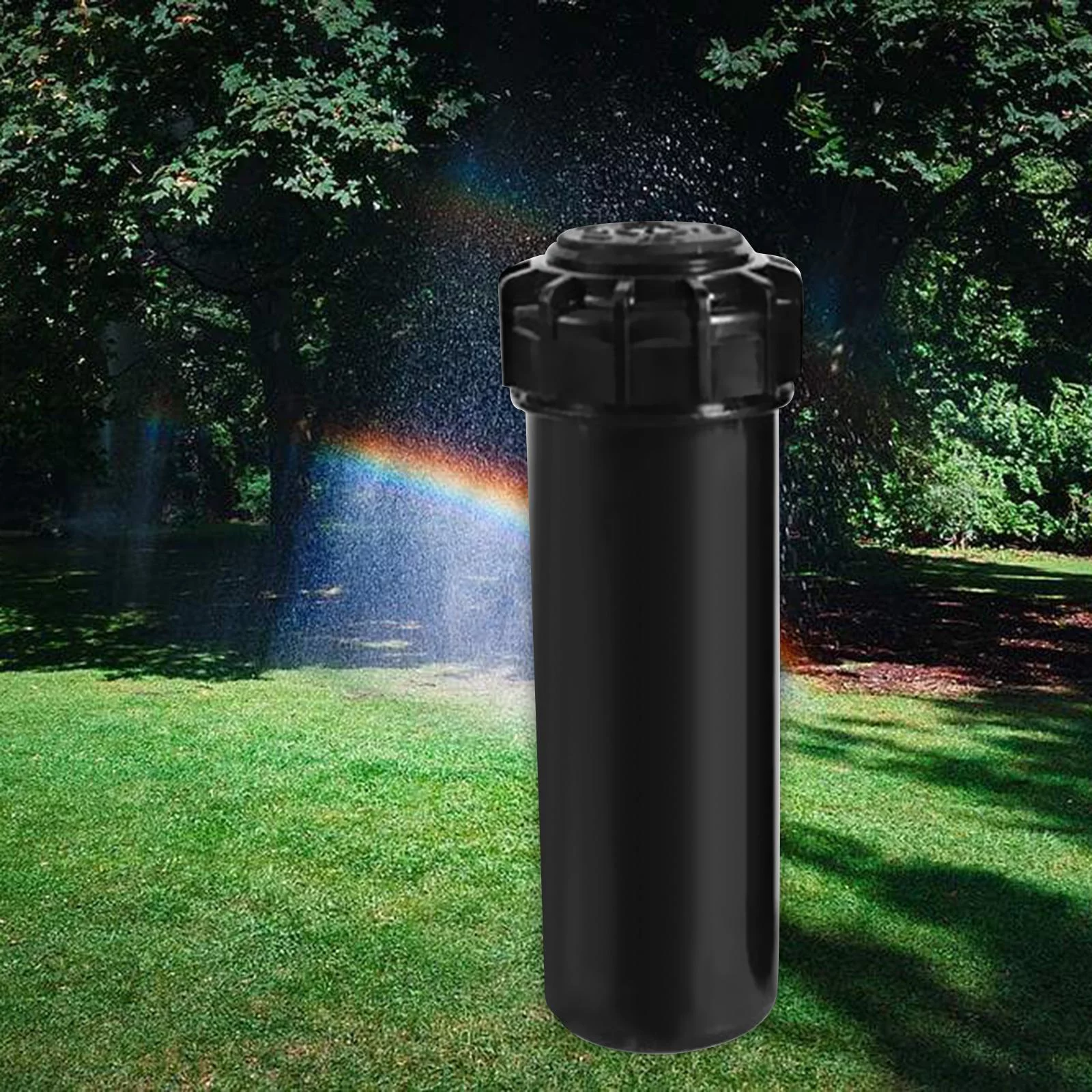 Underground Sprinkler Head, Lawn Telescopic Sprinkler Head, Buried Adjustable Telescopic Rotating Garden Rotary Sprinkler Style C