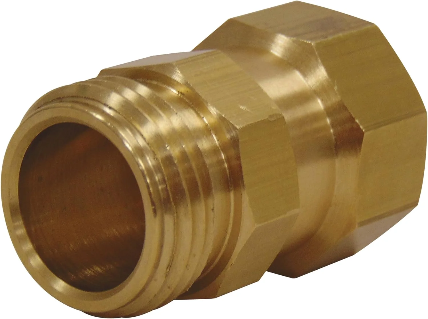 Brass Hose Swivel To Freely Move Hose And Wand Independently, No Kinking Or Fighting With Hose, Brass