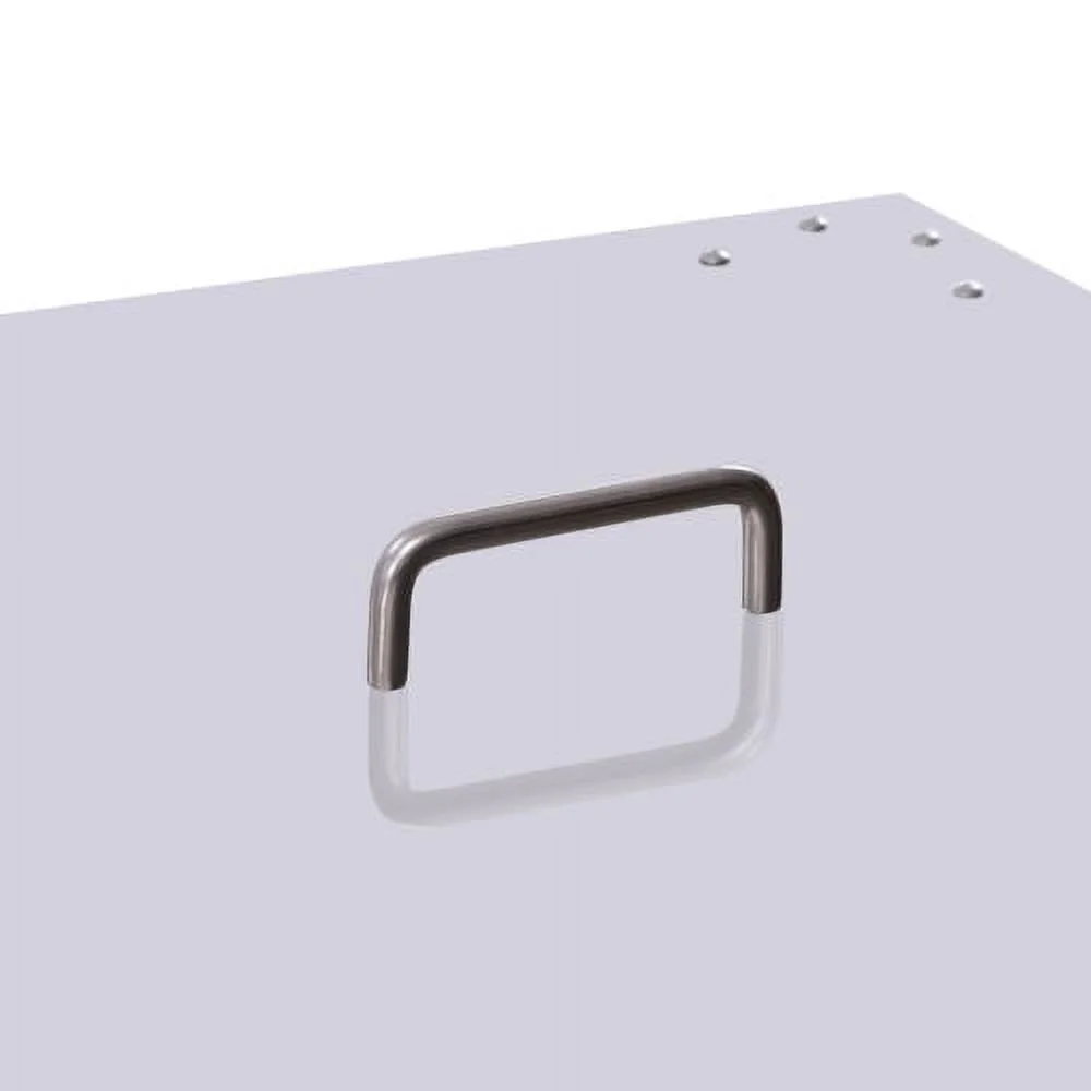 26''X26'' Fire Pit Lid Cover Stainless Steel Burner Pan Lid Square with Handle