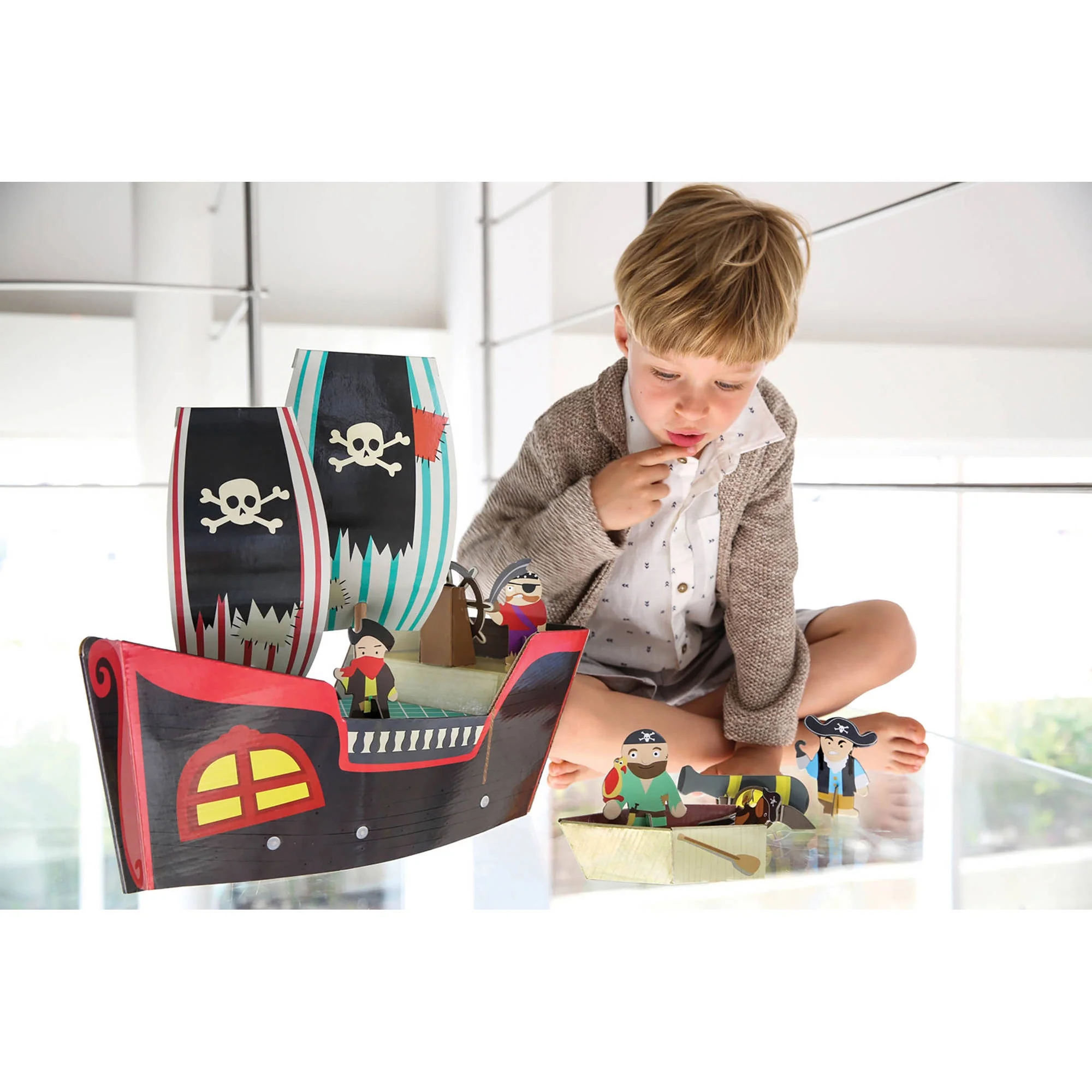 Krooom Pirate Ship Playset