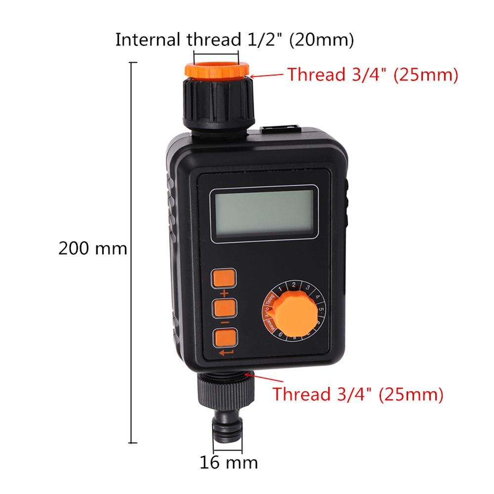 Rain Sensor Water Timer Rain Self-Closing LCD Display Automatic Watering Controller Garden Micro Sprinkler Drip Irrigation Timer