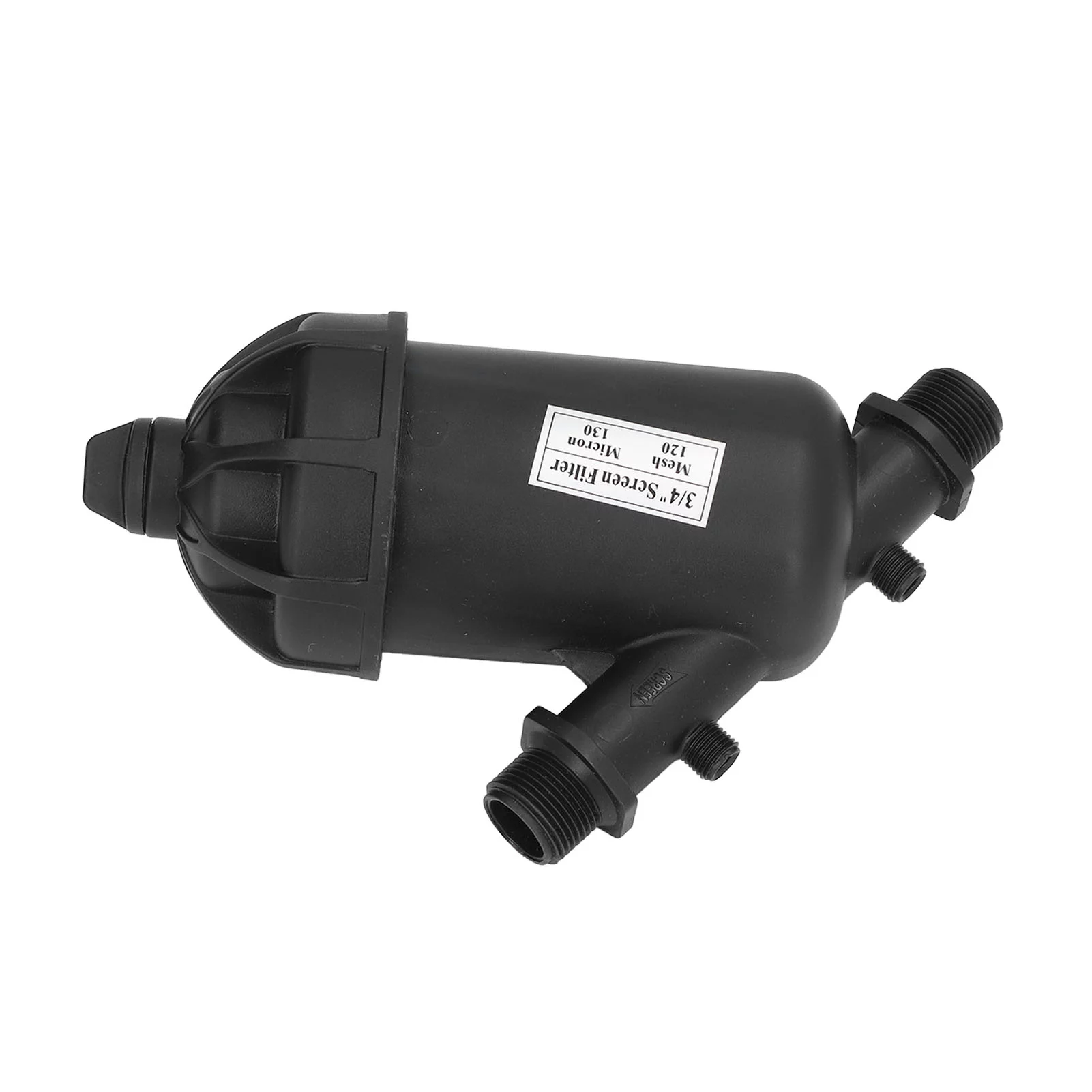 Nimomo Screen Irrigation Filter Durable Drip Irrigation Filter G3/4 Inch Male Thread Screen Irrigation Filter 120 Mesh for Garden Greenhouse