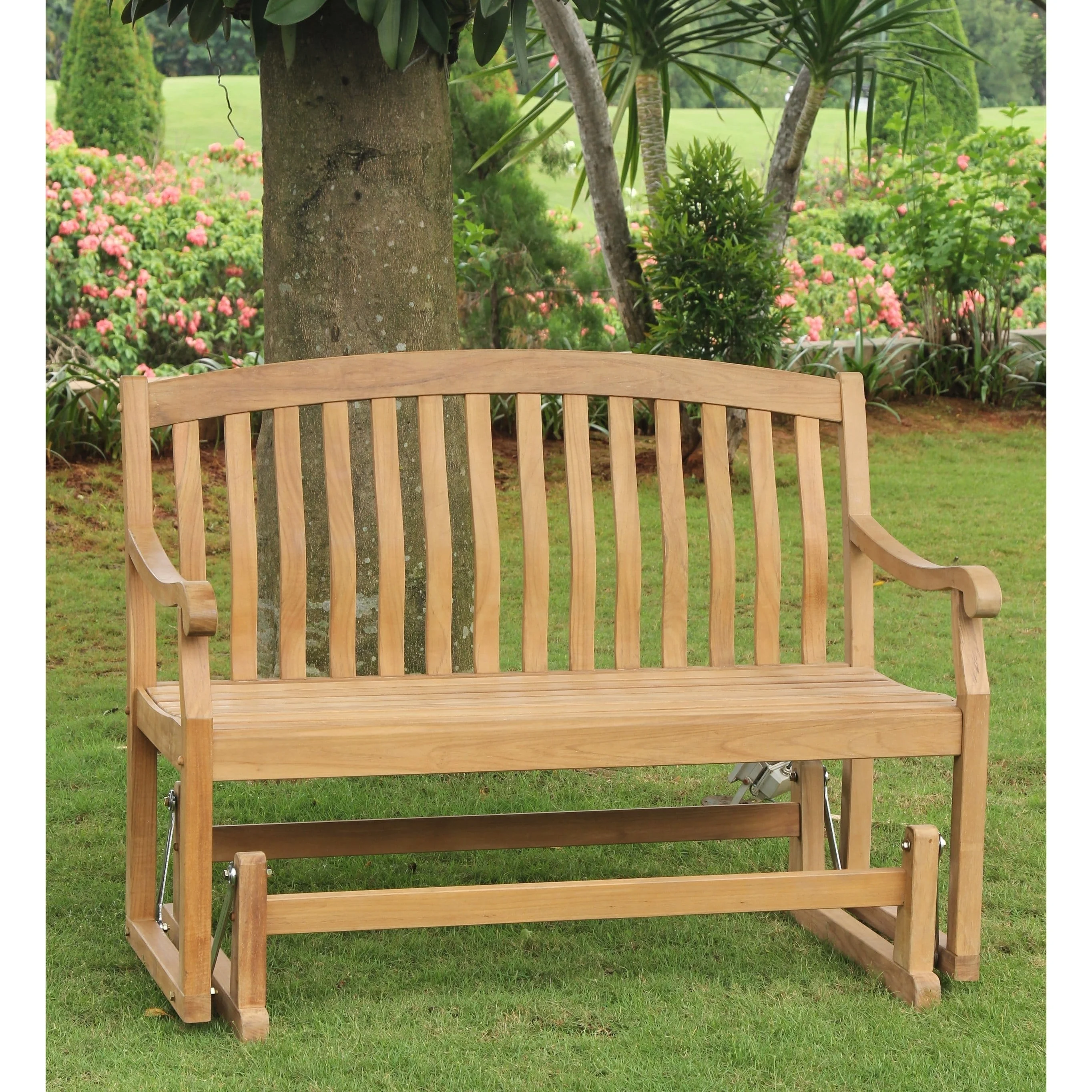 Cambridge Casual  Sherwood Teak Glider Bench