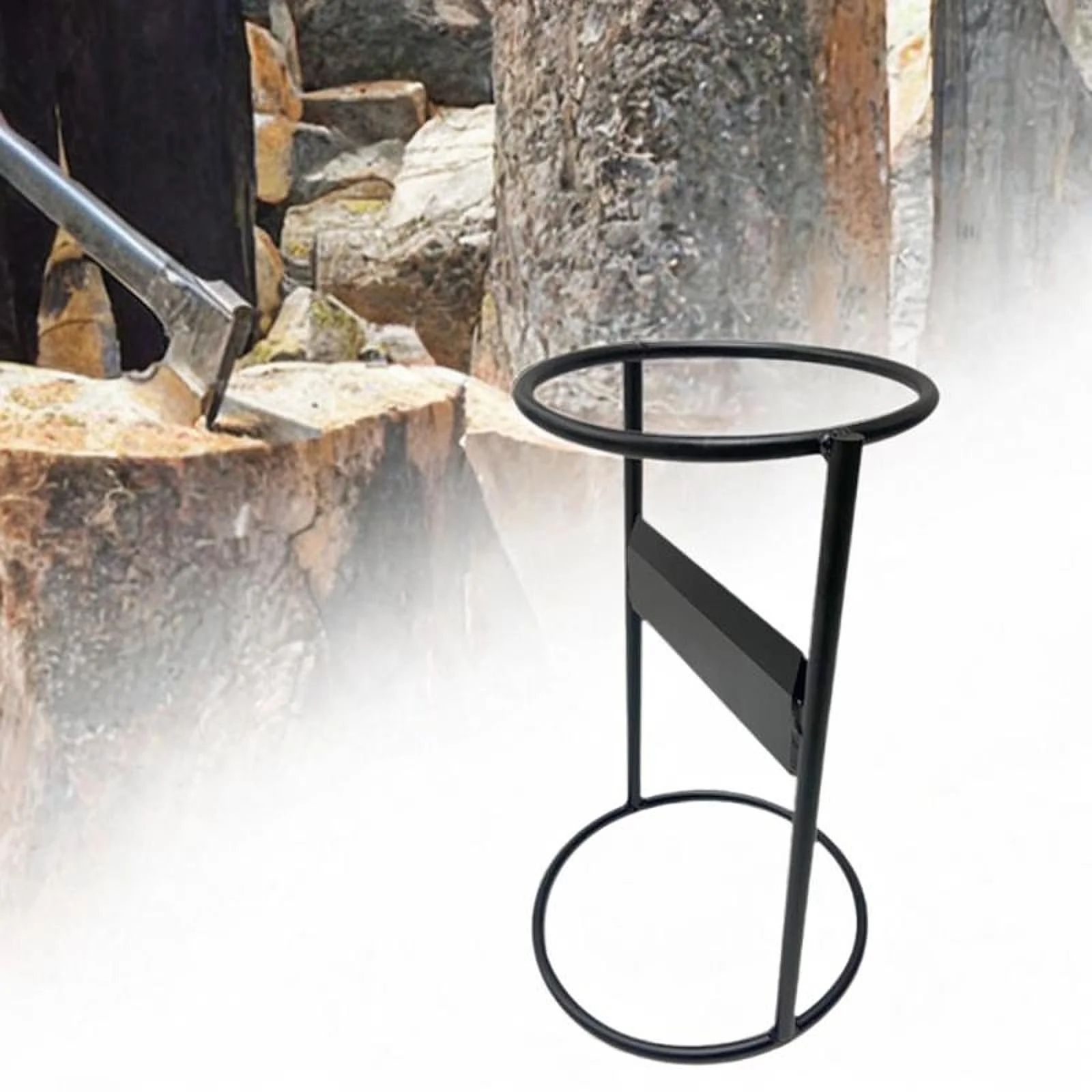 kesoto Wood Splitter Firewood Cutter Manual Portable Firewood Kindling Splitter Log Splitter for Campsite Firewood Outdoor Fireplace