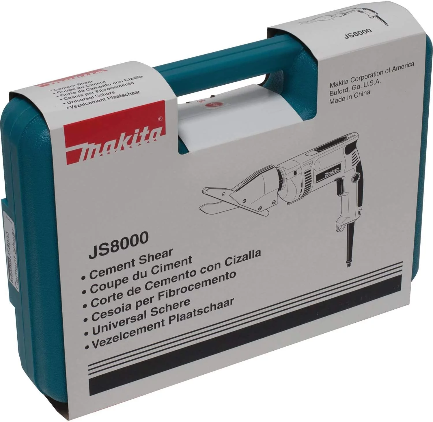 Makita Fiber Cement Shear, 6.5 Amp, 0-2,500 Rpm JS8000