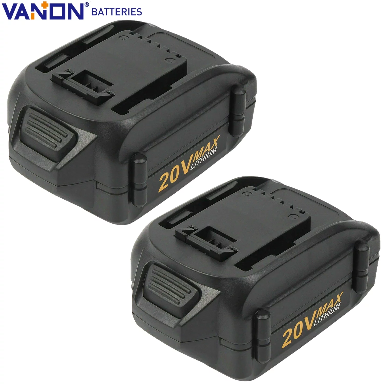 2Pack WA3520 4.0Ah 20Volt Lithium Replacement for WORX 20v Battery WG151s,WG155s,WG251s,WG540s,WG890,WG891 Compatible with Worx 20v WA3578 WA3575 WA3525 Battery
