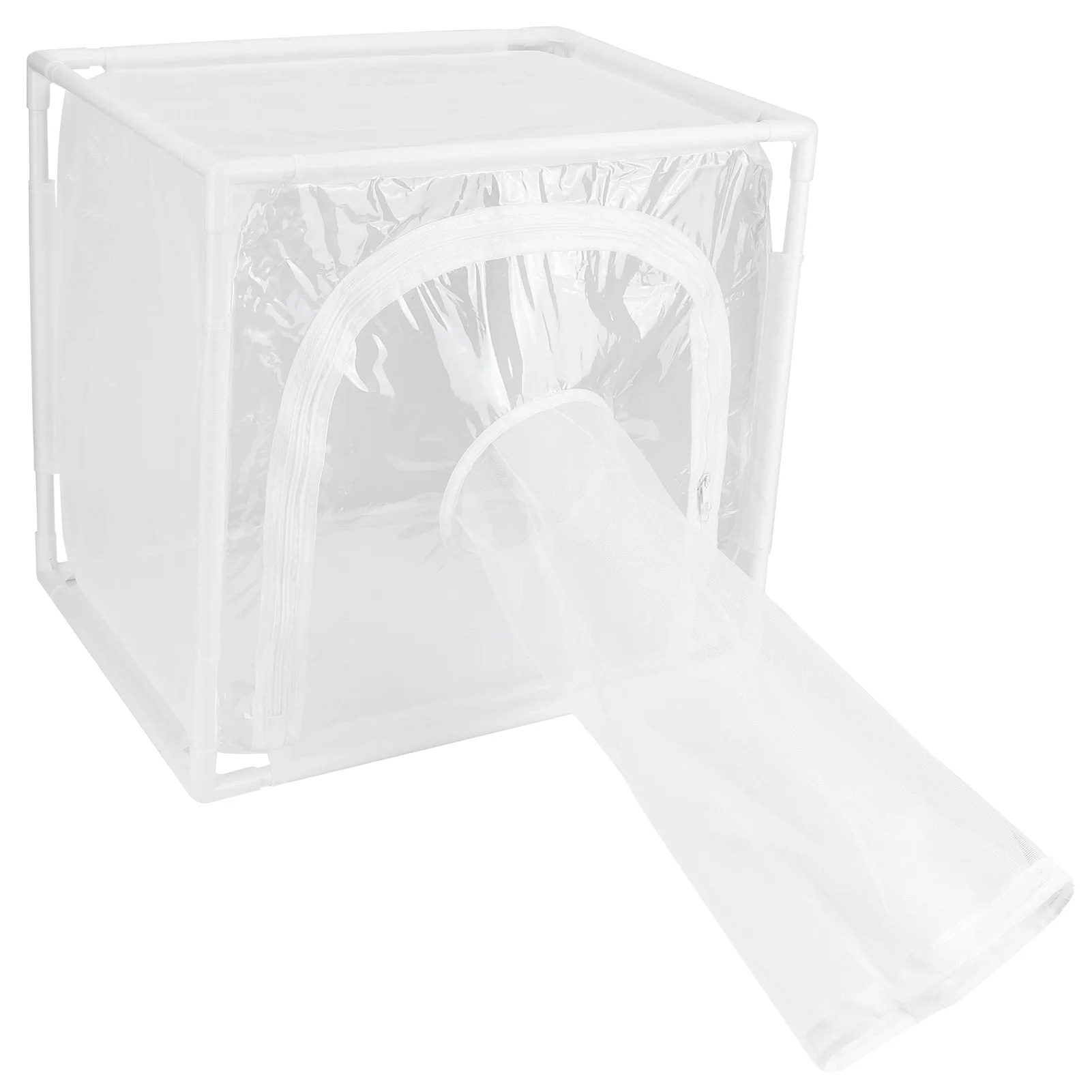 Goldmeet Insect Mesh Cage Greenhouse Outdoor Ventilated Butterflies Habitats Cage 40x30x40cm