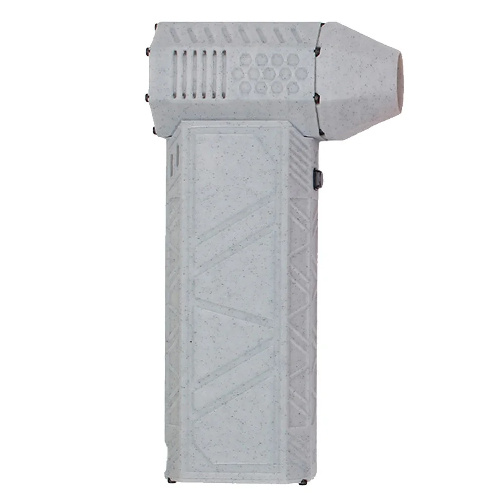 1 Pcs Jet Dry Mini Blower, 120,000 RPM Compressed Air Duster, Cordless PC Cleaner with LED Light, Cordless Turbo Powered Air Blower Super Jet Fan for Car, Cleaning, Camping(White)