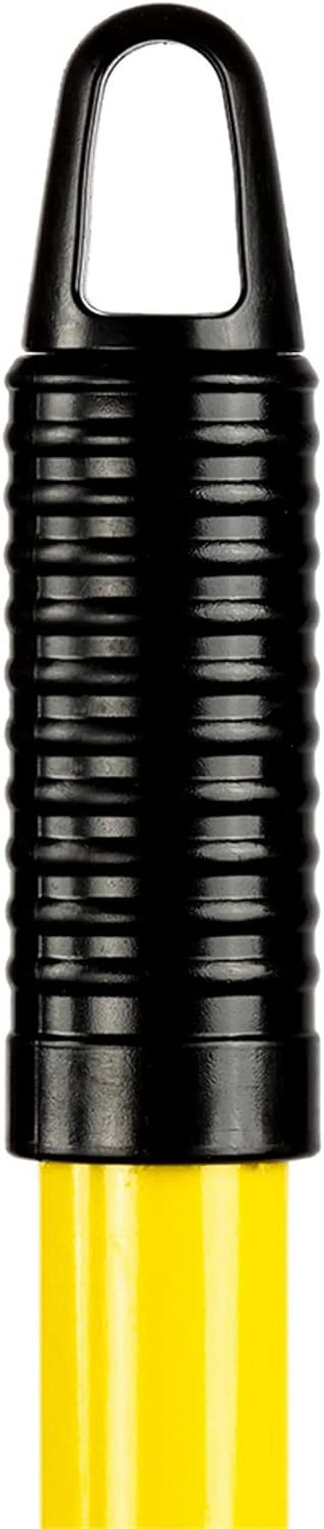 Rake 55-inch Lightweight Fiberglass Handle, 21-inch Head, Durable Steel Tines for Gardening, De-Thatching or Professional Landscaping