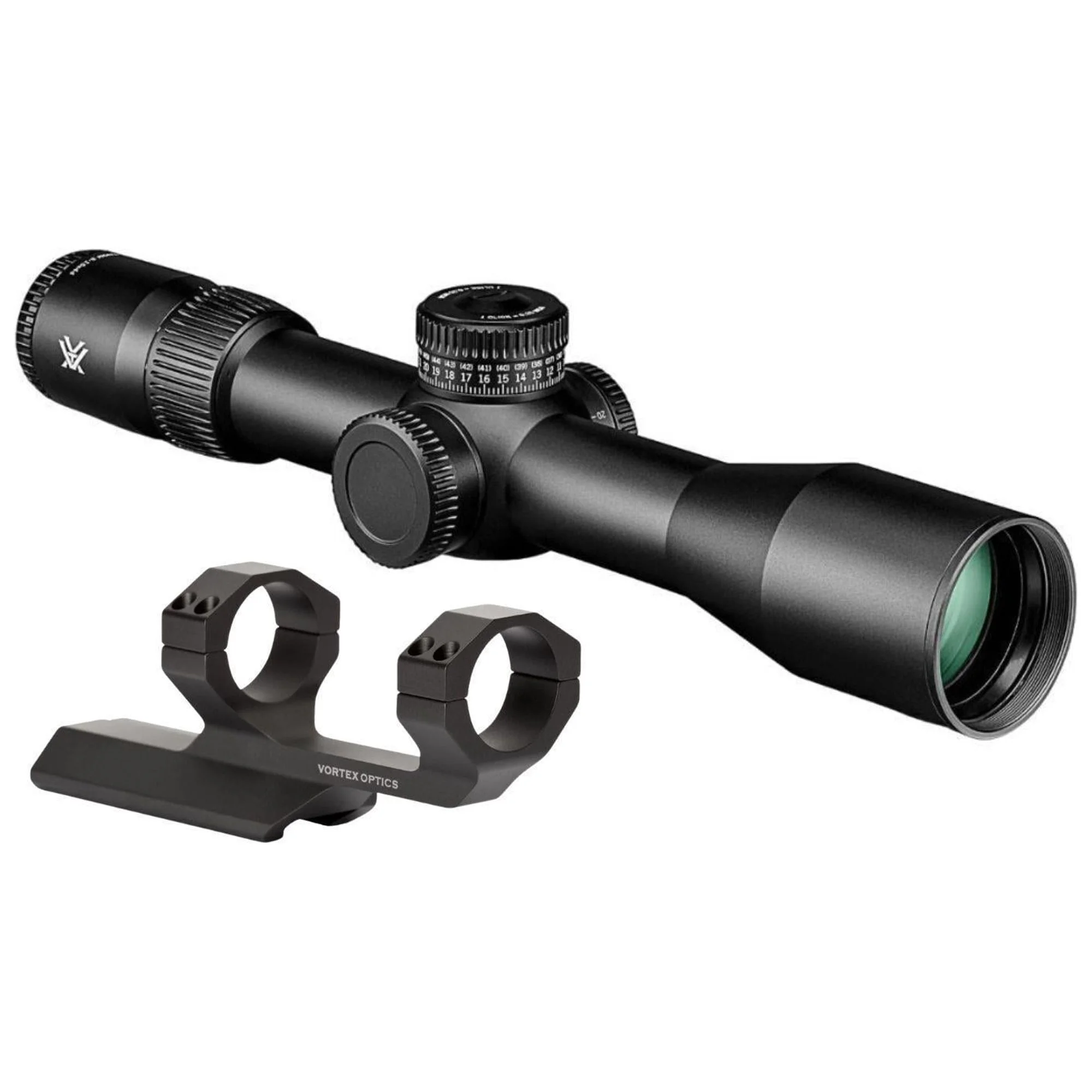 Vortex Venom  3-15x44 FFP EBR-7C MOA Riflescope + Pro Riflescope 34mm Rings Low - 0.95