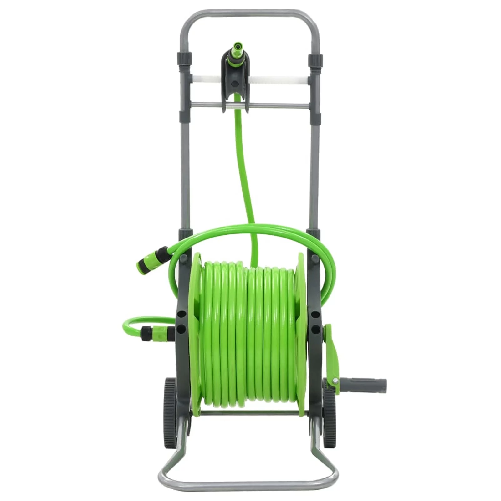 Carevas Water Hose Reel with Wheels 174.6'+6.6'