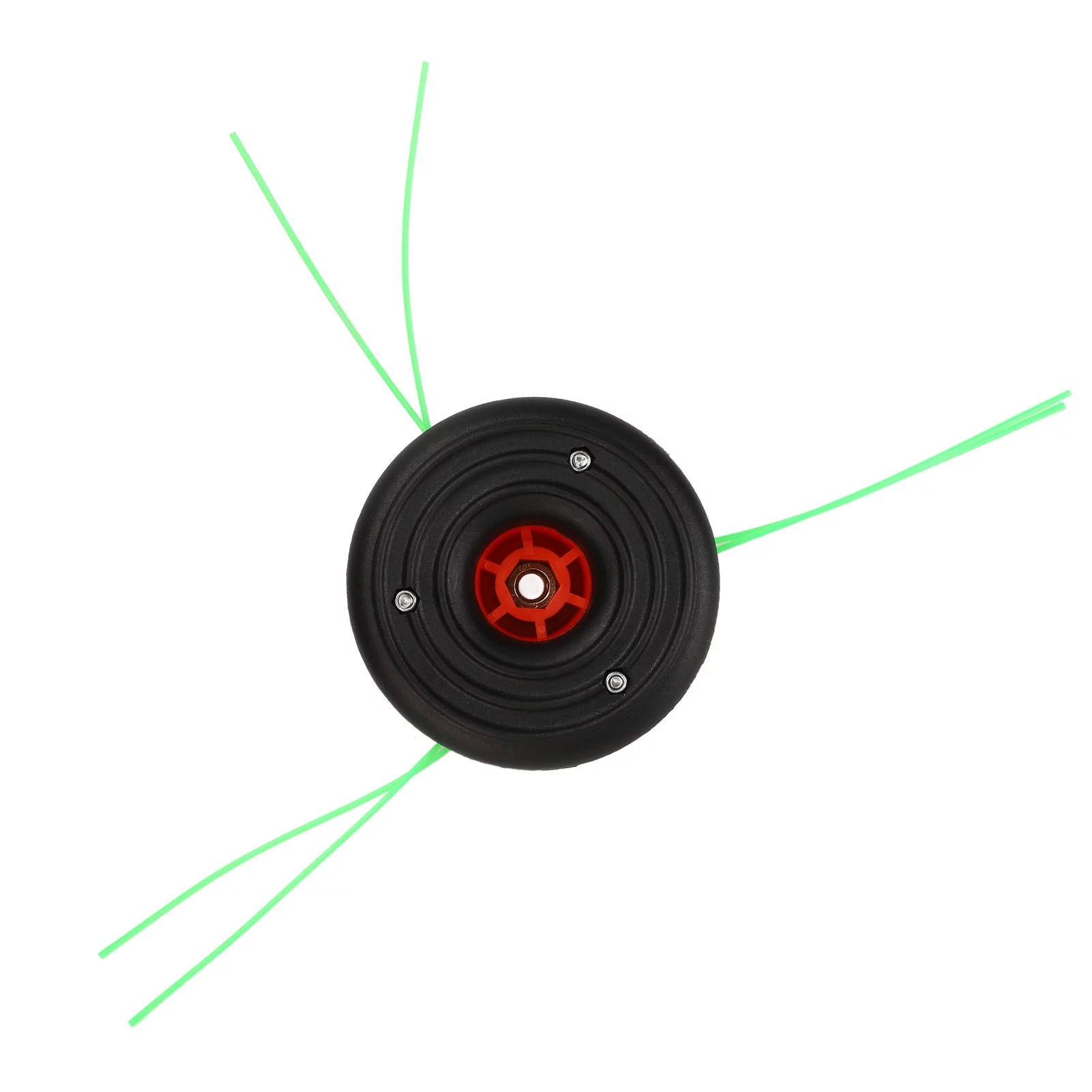 Verdant Touch String Trimmer Head Replacement 3 Leaf Plastic Blade Cutting Head Low Vibration Brush Cutter Weeding Head Replacement Internal Thread M10x1.25