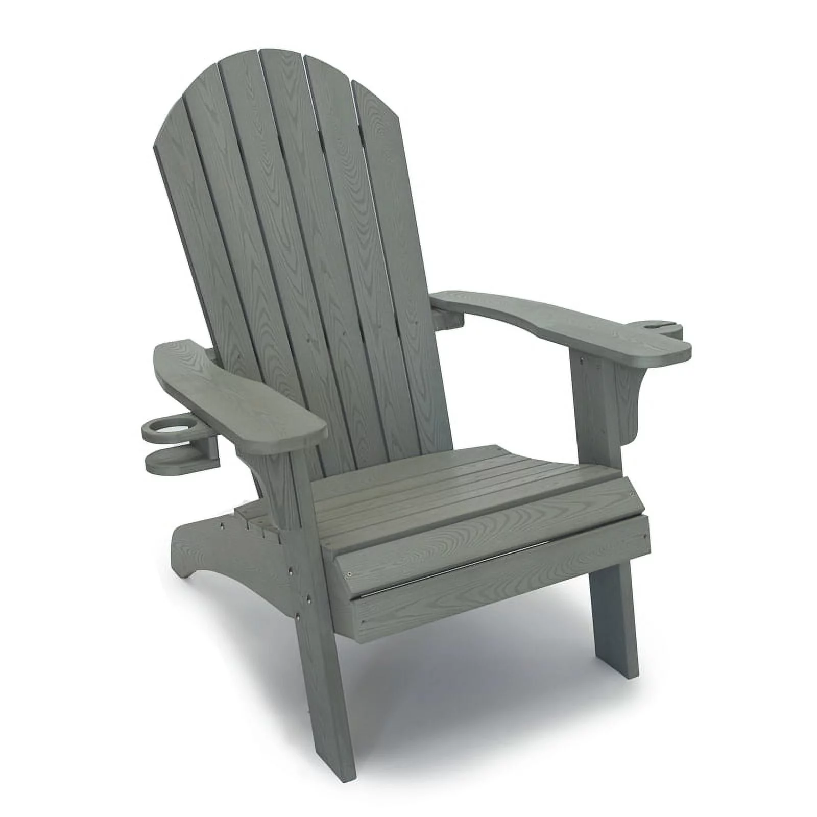 Westwood Gray All Weather Outdoor Patio Adirondack Chair