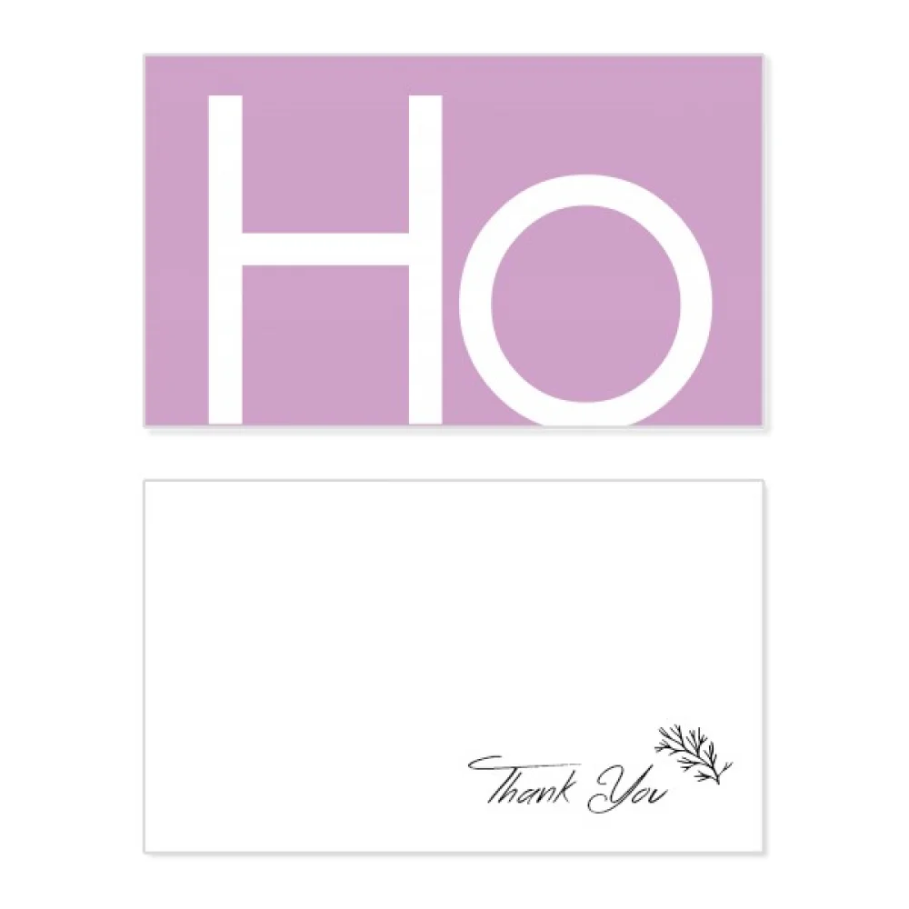 Chestry Elements Period Table Lanthanide Holum Ho Thank You Card Birthday Paper Greeting Wedding Appreciation