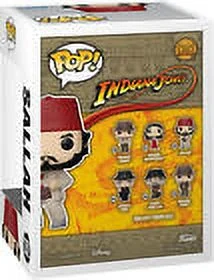 FUNKO POP! MOVIES: The Last Crusade - Sallah [New Toy] Vinyl Figure