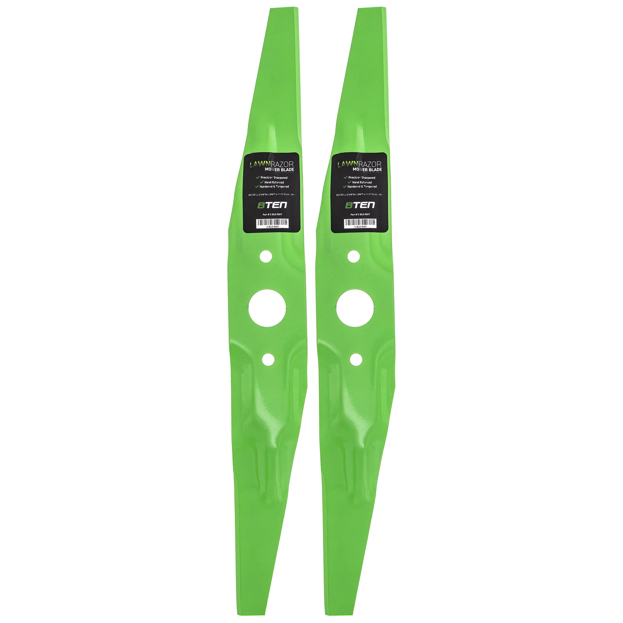 LawnRAZOR Upper Mulching Blade for Honda 21 inch HRB215 2 Pack 810-CBL2289D