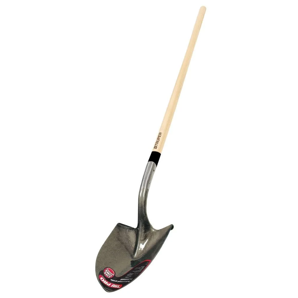 Truper  31207 Trupro Long Handle Round Point Shovel