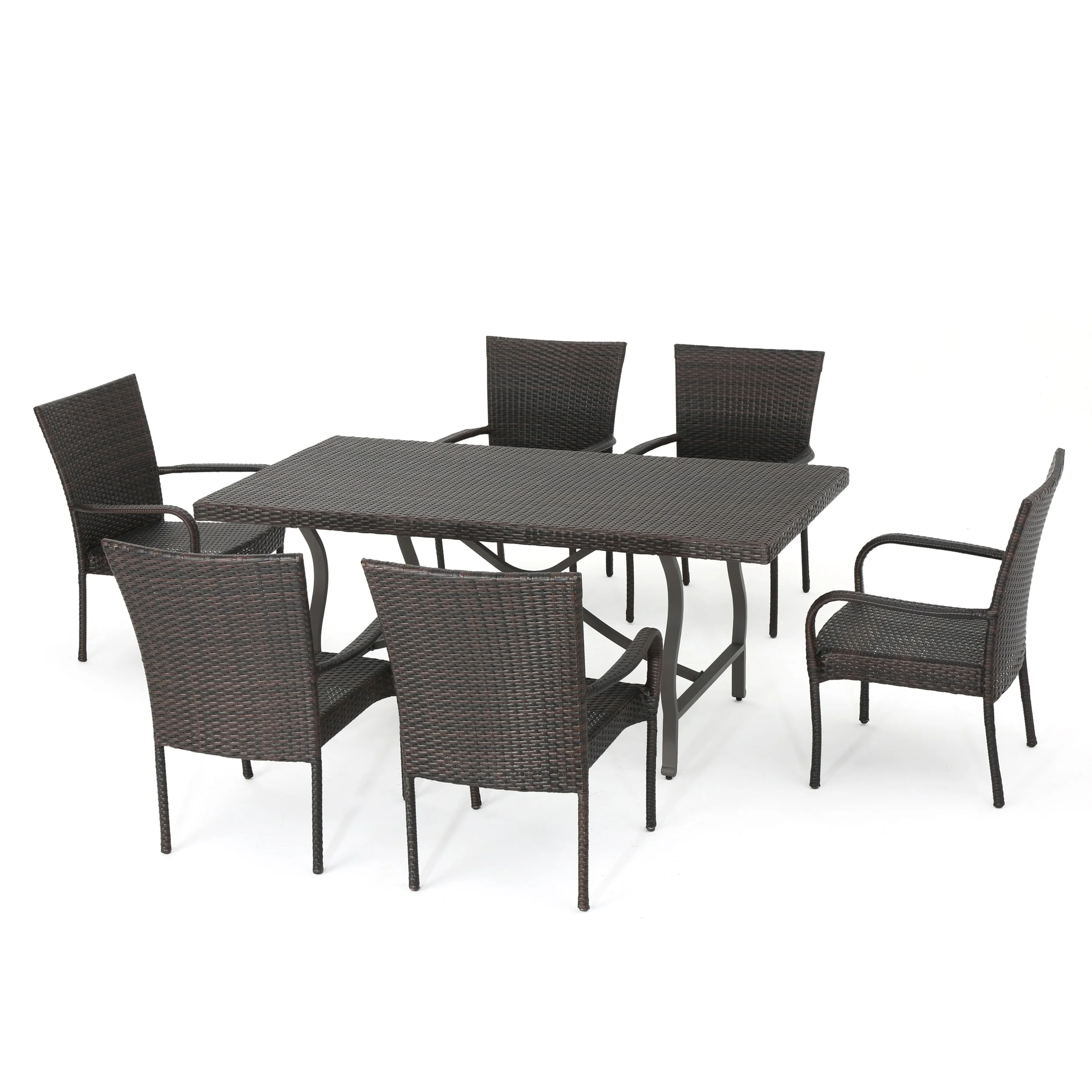 Christopher Knight Home Warwick Outdoor 7-piece Rectangle Dining Set by