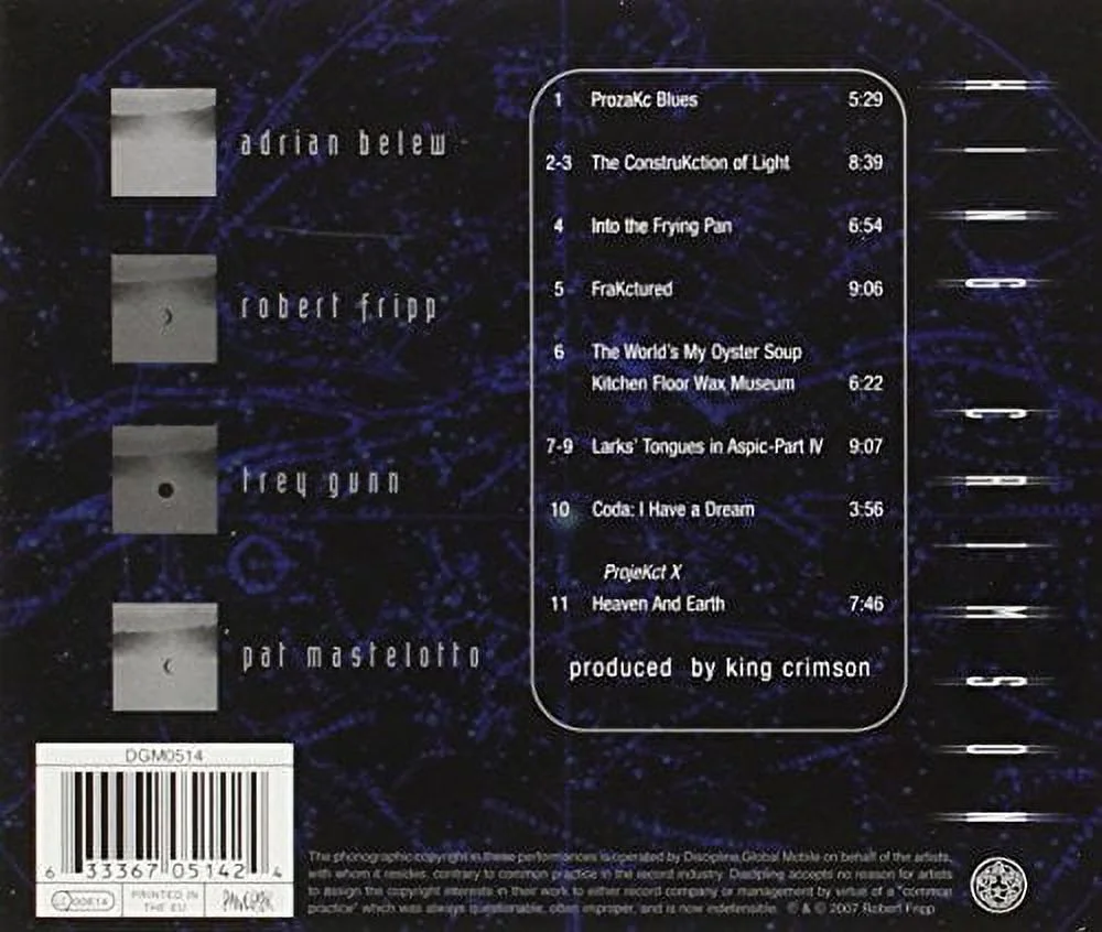 King Crimson - The Construcktion Of Light - Rock - CD