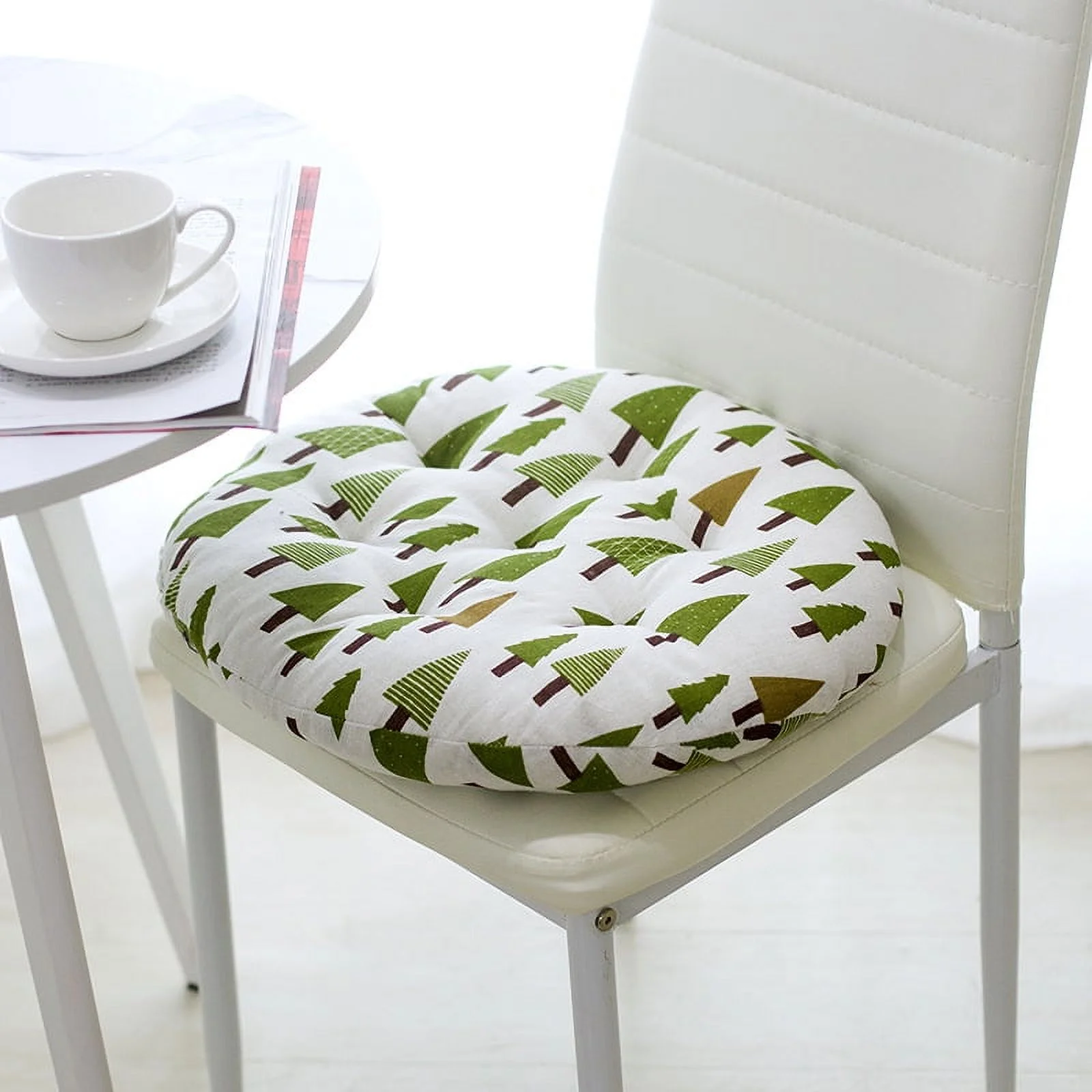Namzi Seat Cushion Garden Patio Home Kitchen Office Thicken Comfy Seat Cushion, treelet 18