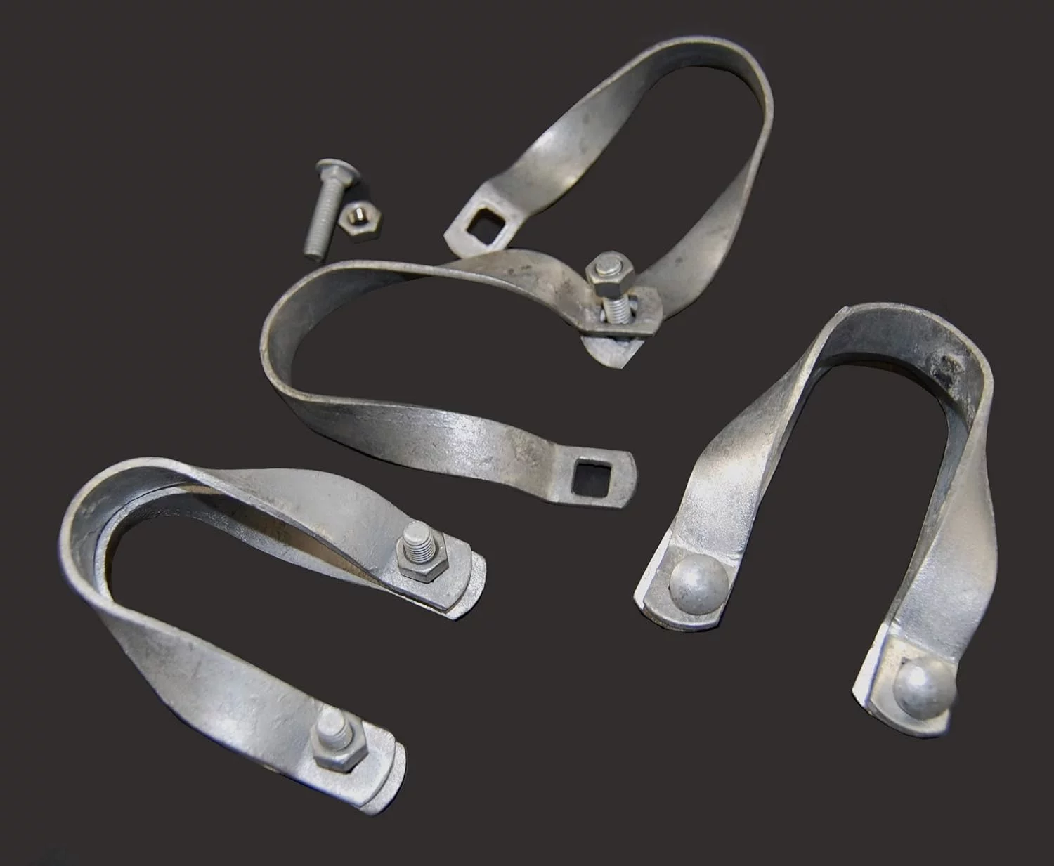 1 3/8” X 1 3/8” Cross Connectors – Purlin Clamps For Greenhouses – Heavy Duty Steel – Sets Of 6 By Growers