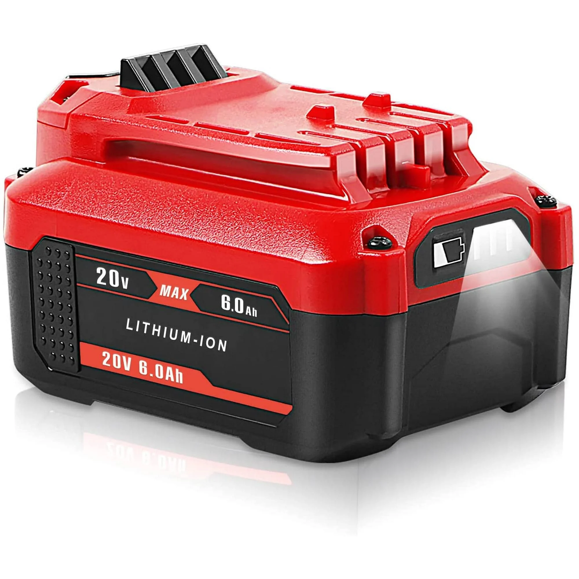 TenHutt 6.0Ah 20V Replacement Battery for Craftsman V20 Lithium Battery CMCB202 CMCB204 CMCB205 CMCB206