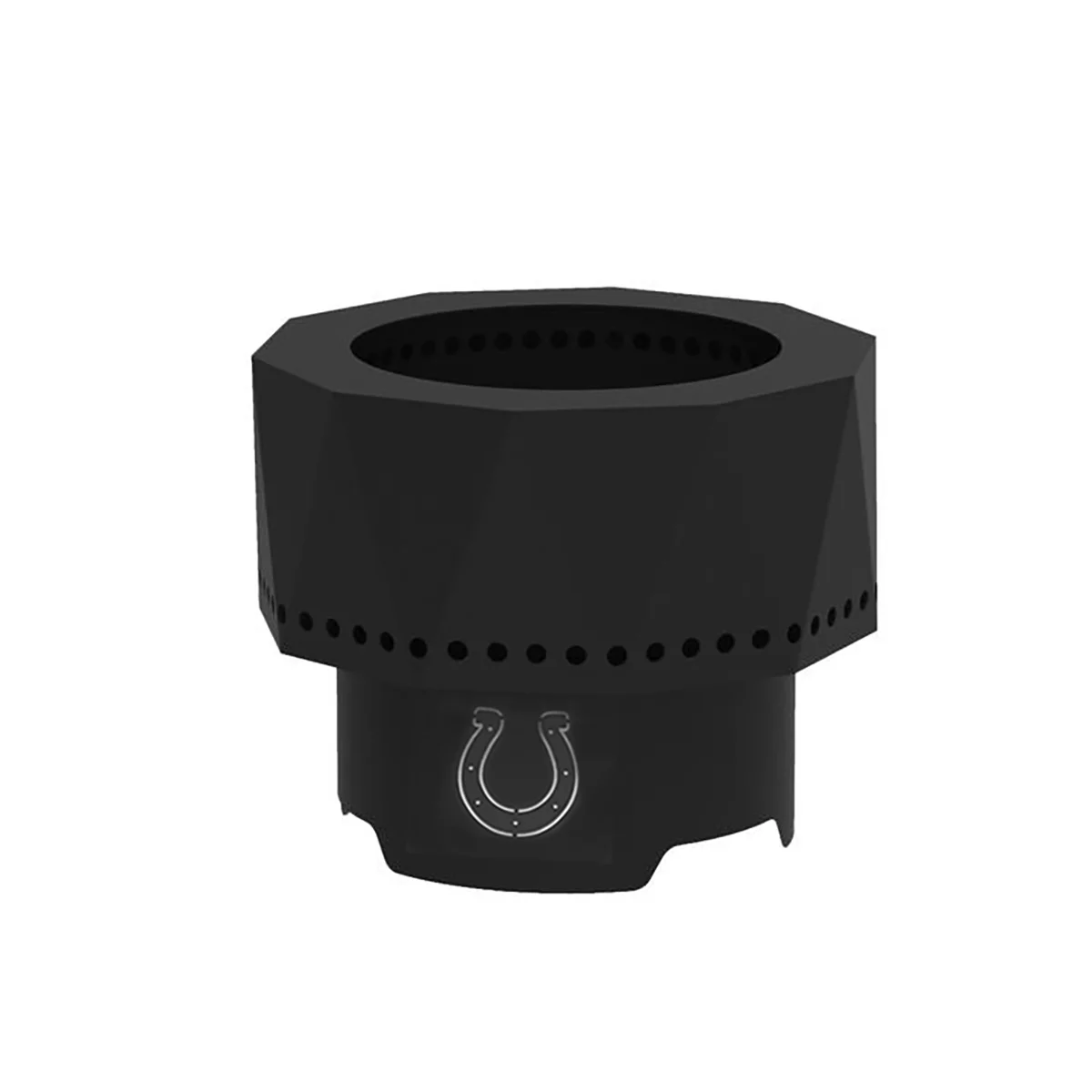 Blue Sky NFL Indianapolis Colts Ridge Portable Steel Smokeless Fire Pit, Bag & Spark Screen Kit