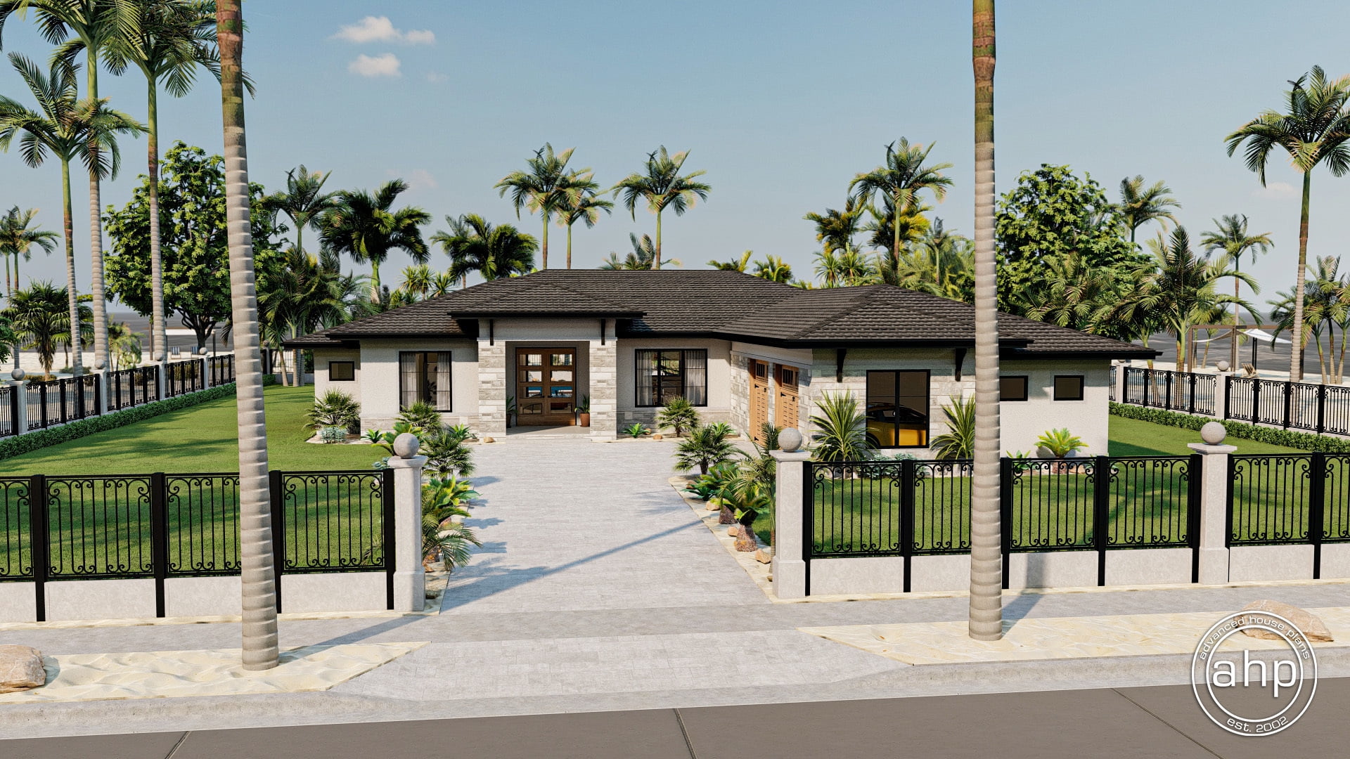 Advanced House Plans: Palm Harbor 1 Story Plan