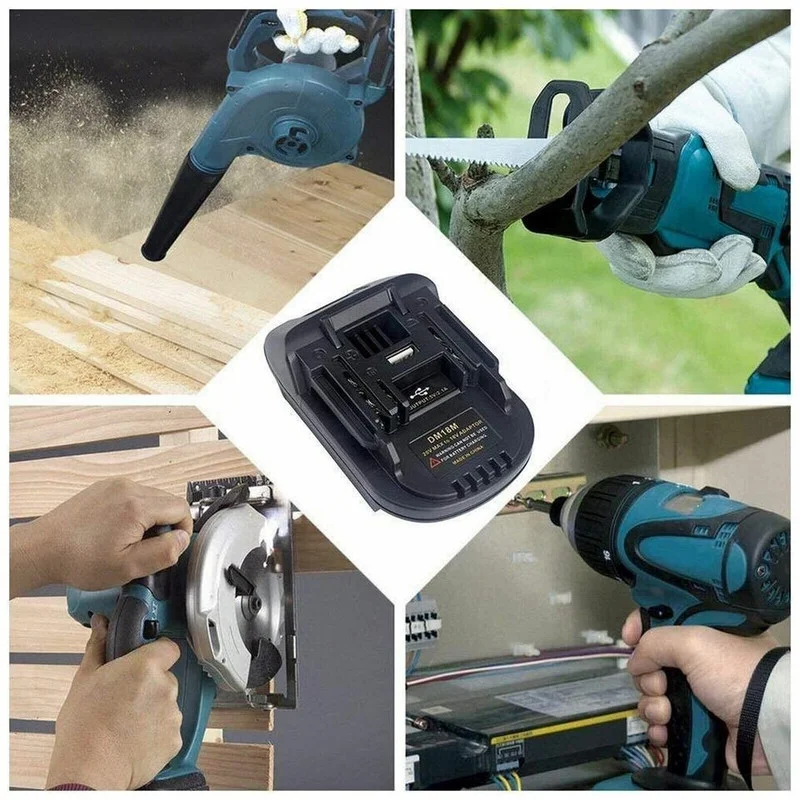 The Perfect Part Dewalt 20V Battery Adapter, Dewalt to Milwaukee Battery Adapter Converter