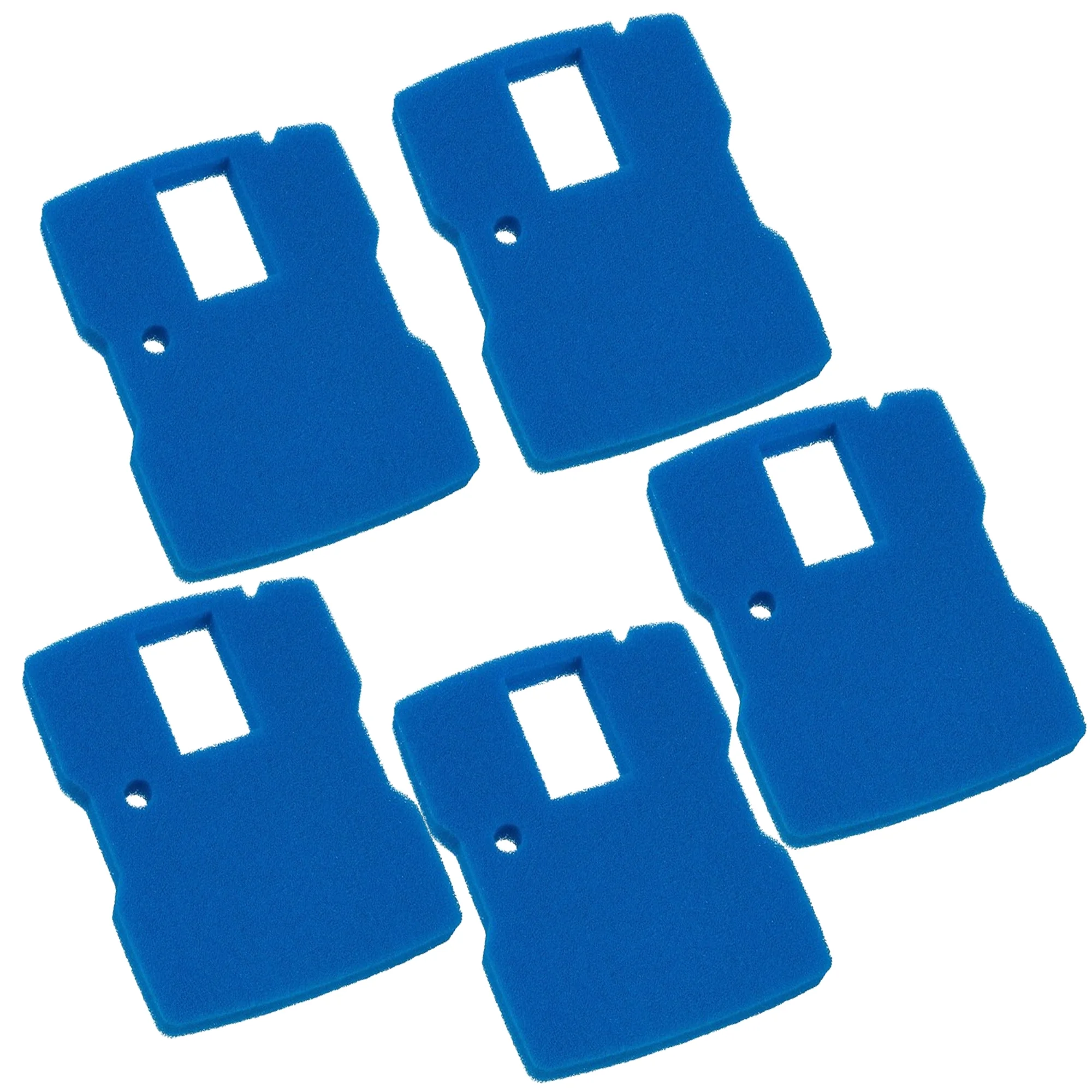 Qzbhct Pond Filter Pads Sponge for Pressure Pond Filter Foam Pump 660GPH, Pump UV Sterilizer All in One Pond CUF-6000 Filters,5 Pack