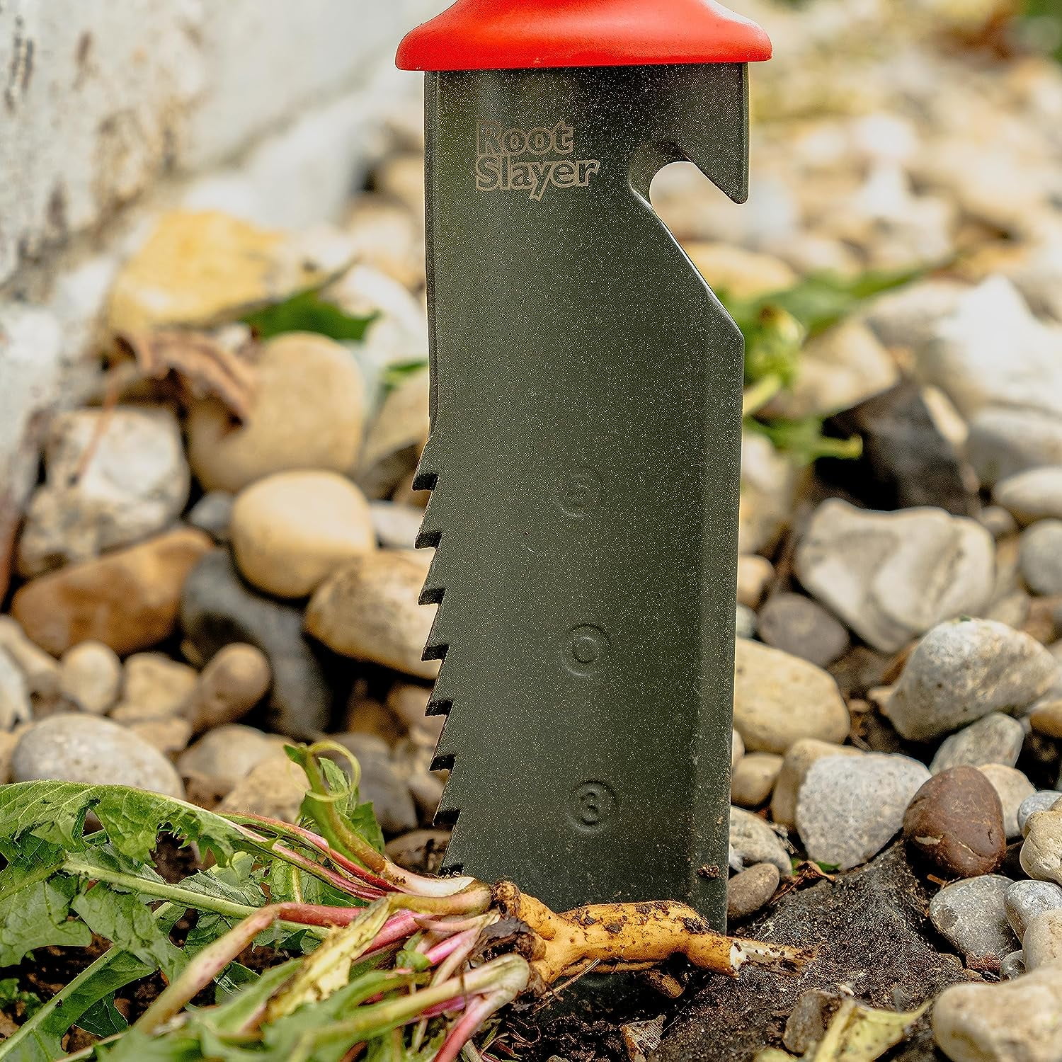 16211 Root Slayer Soil Knife, Red