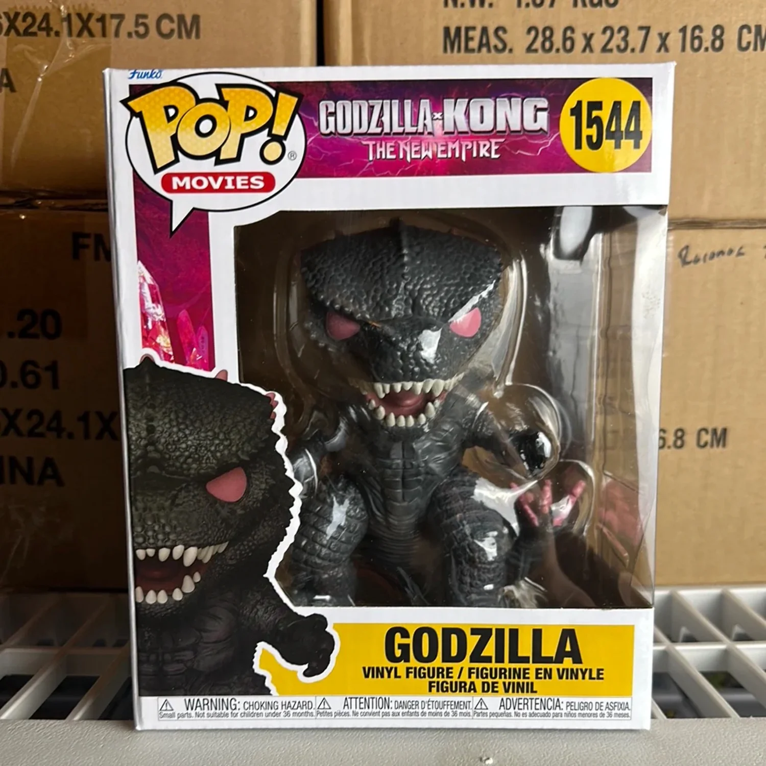 Funko Godzilla x Kong The New Empire POP! Movies Godzilla Deluxe Vinyl Figure
