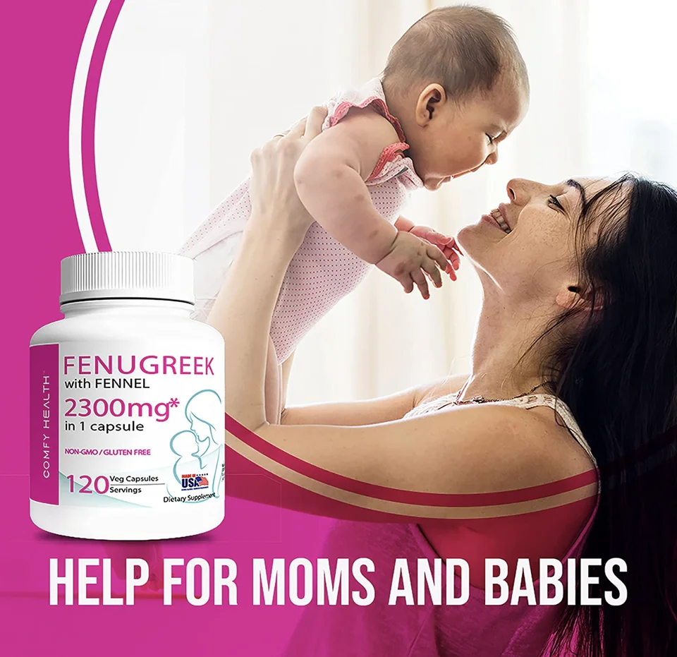 Fenugreek Capsules 2300mg Capsule l 120 Count