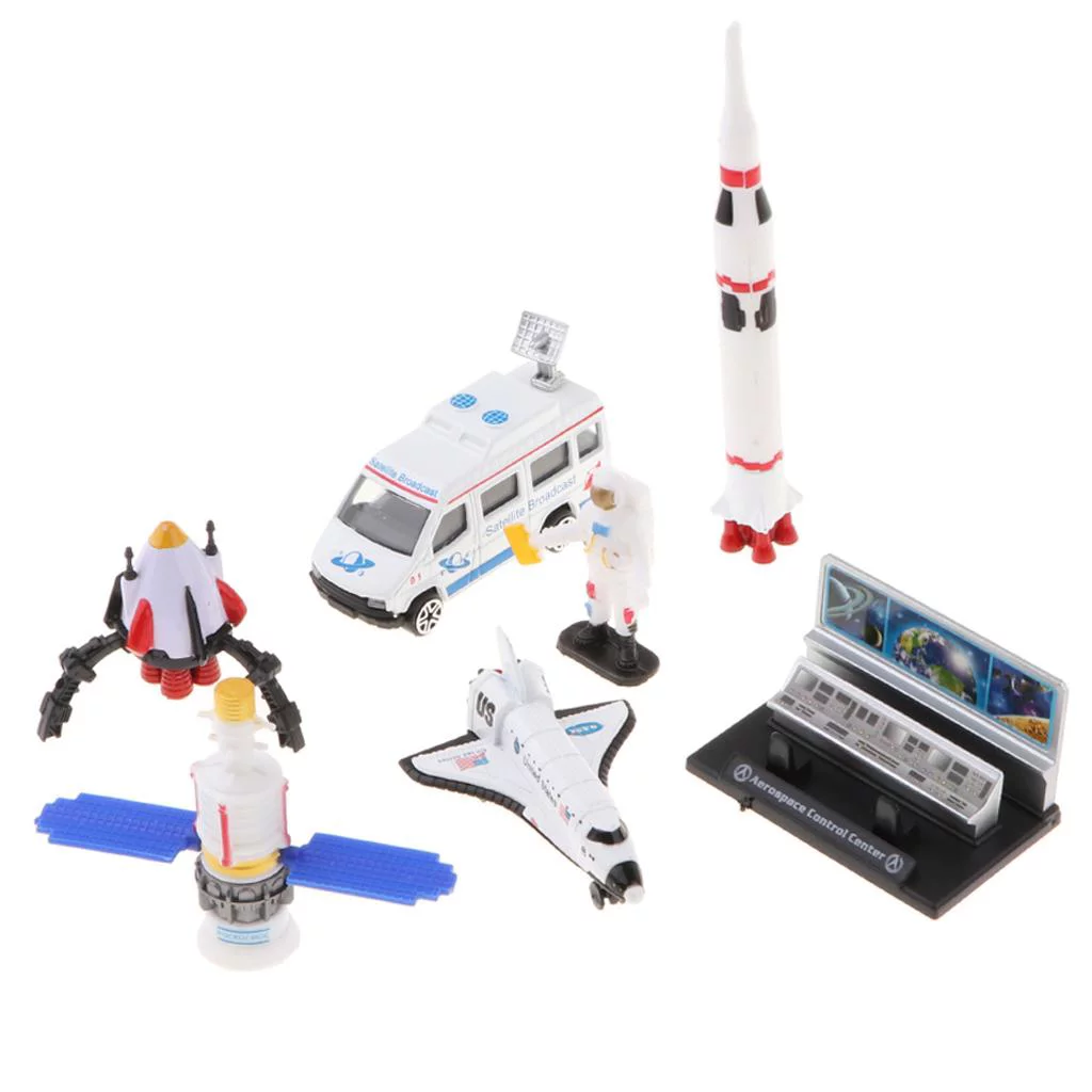 Kids Space Shuttle Playsets with Rockets s Vehicles Aircraft Sets