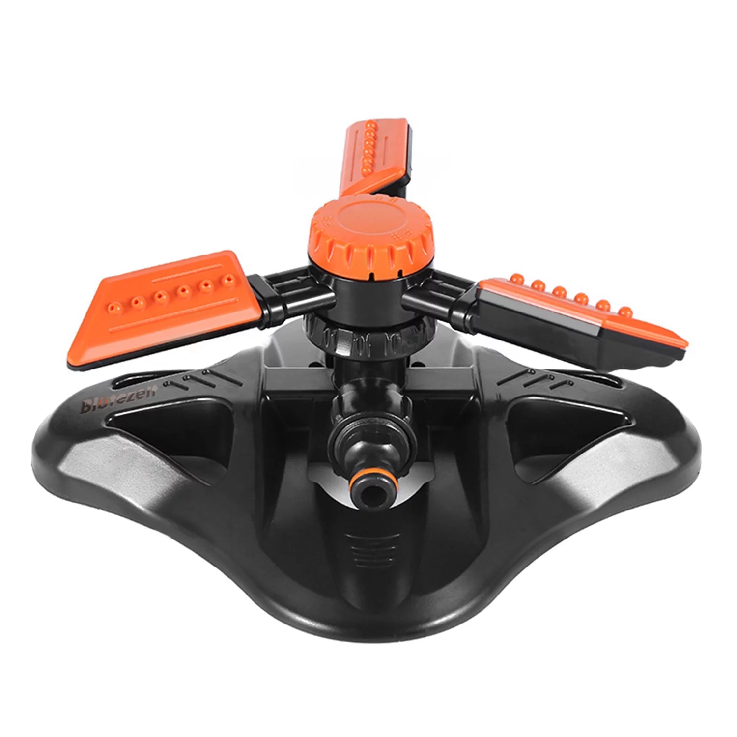 Blütezeit Lawn Sprinkler, Upgraded Grass Water Sprinkler with 2 Adjustable Spraying Modes, Automatic 360 Degree Rotating Irrigation for Garden and Yard