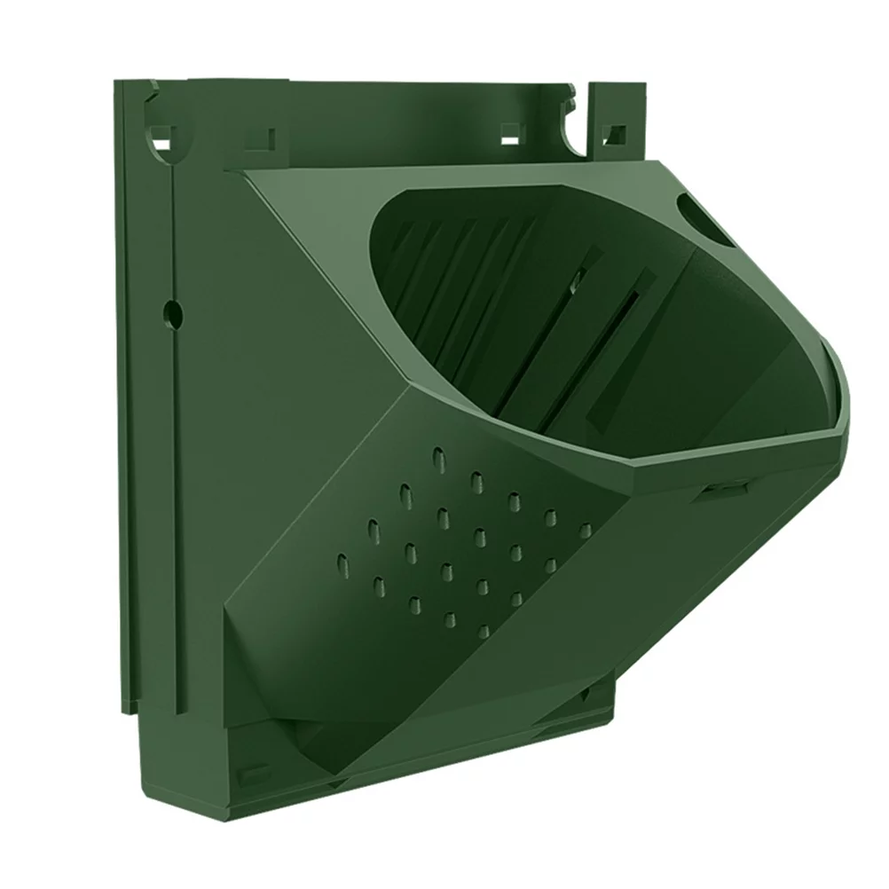 Gongxipen 1 Pc Creative Vertical Wall Planter Garden Wall Mount Pot Flower Pot for Outdoor Hall Balcony Garden Mall (Green)