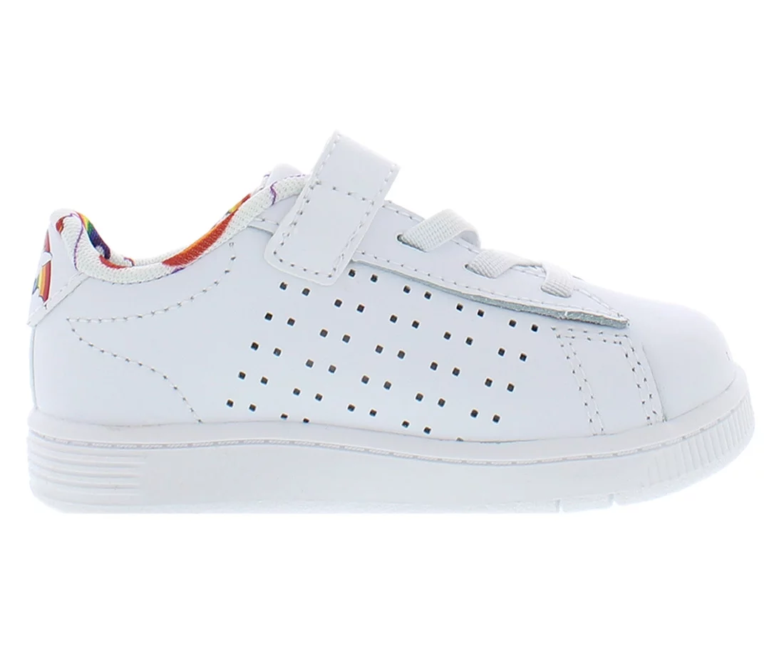 K-Swiss Court Casper Vlc Baby Girls Shoes Size 5, Color: White